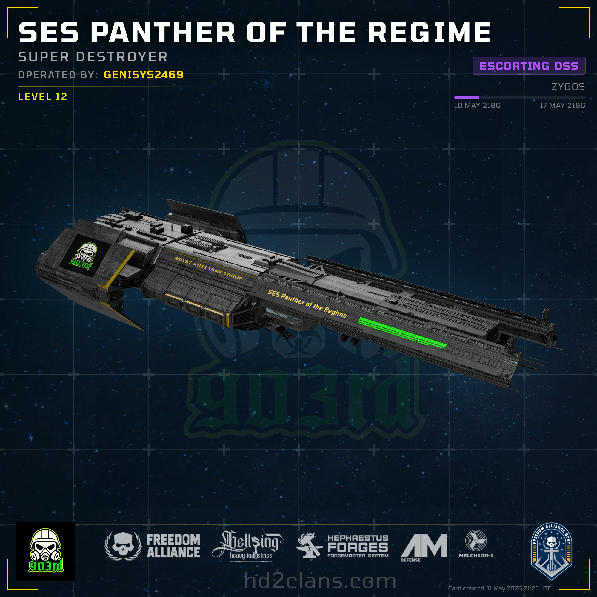 SES Panther of the Regime