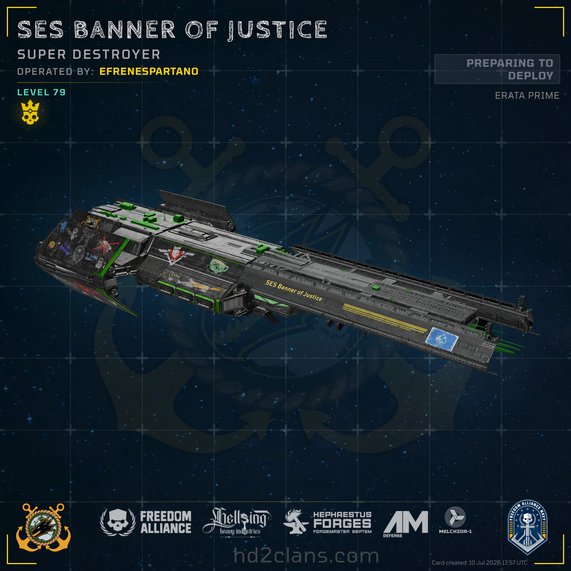SES Banner of Justice
