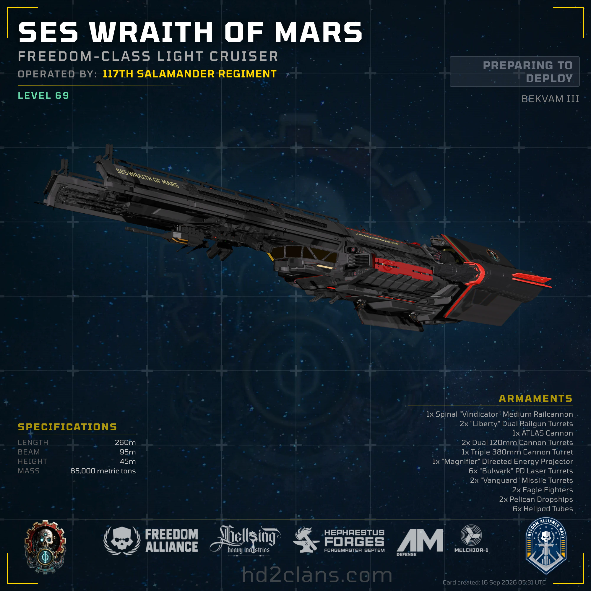 SES Wraith of Mars