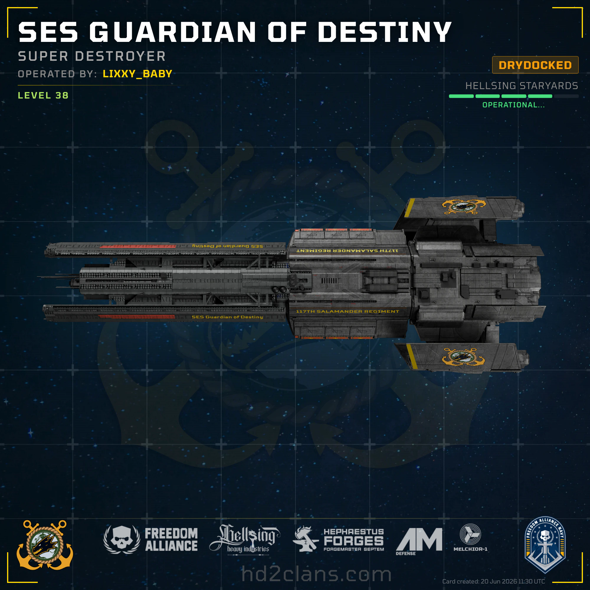SES Guardian of Destiny