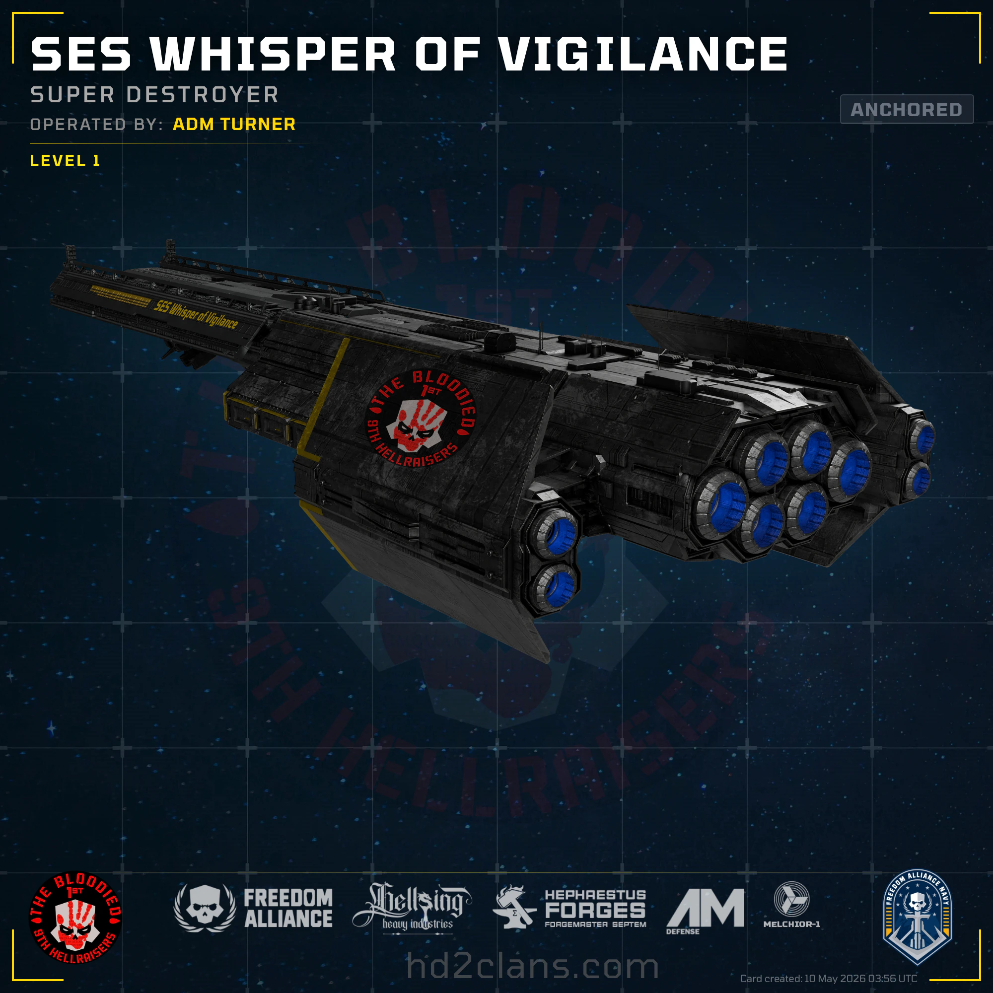 SES Whisper of Vigilance