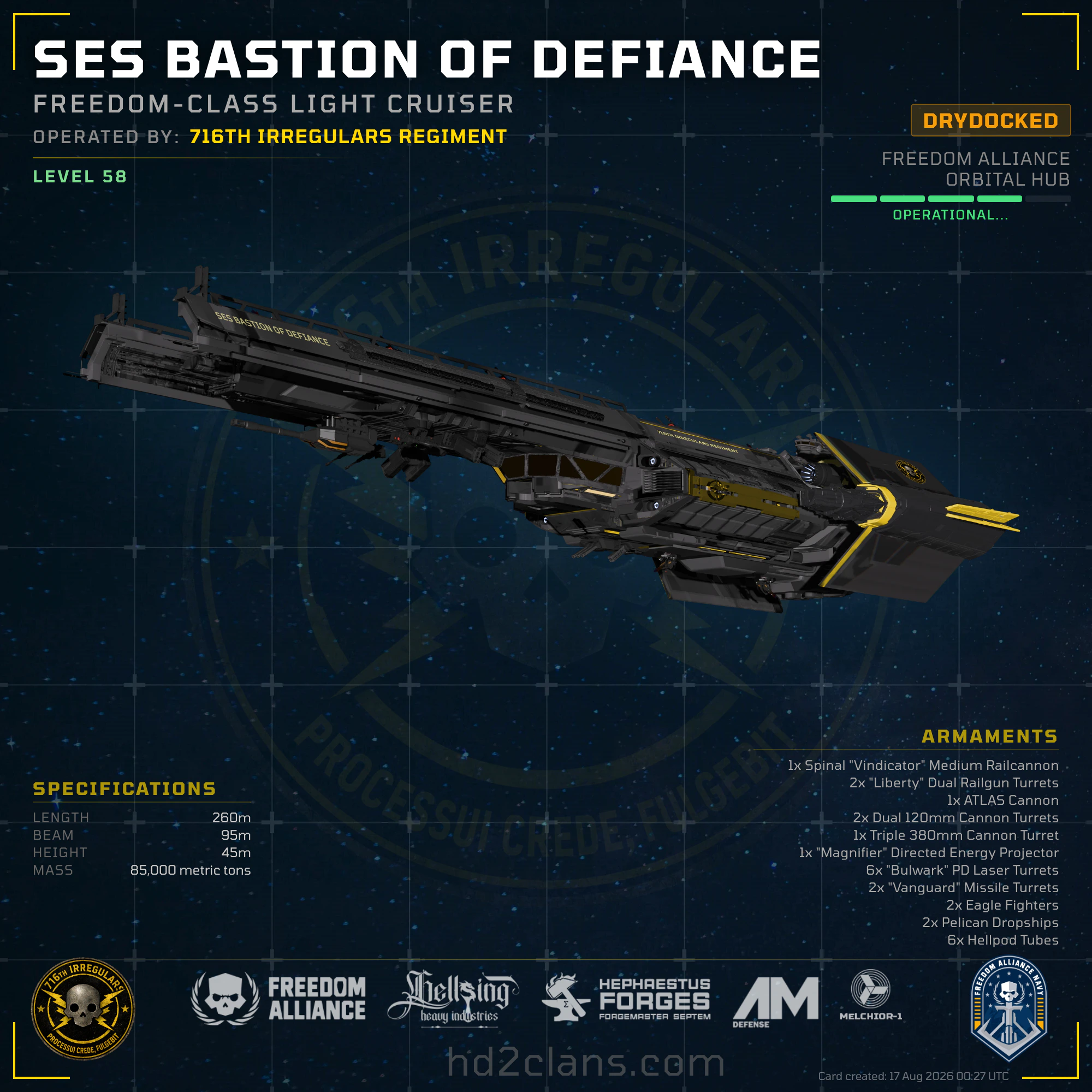 SES Bastion of Defiance