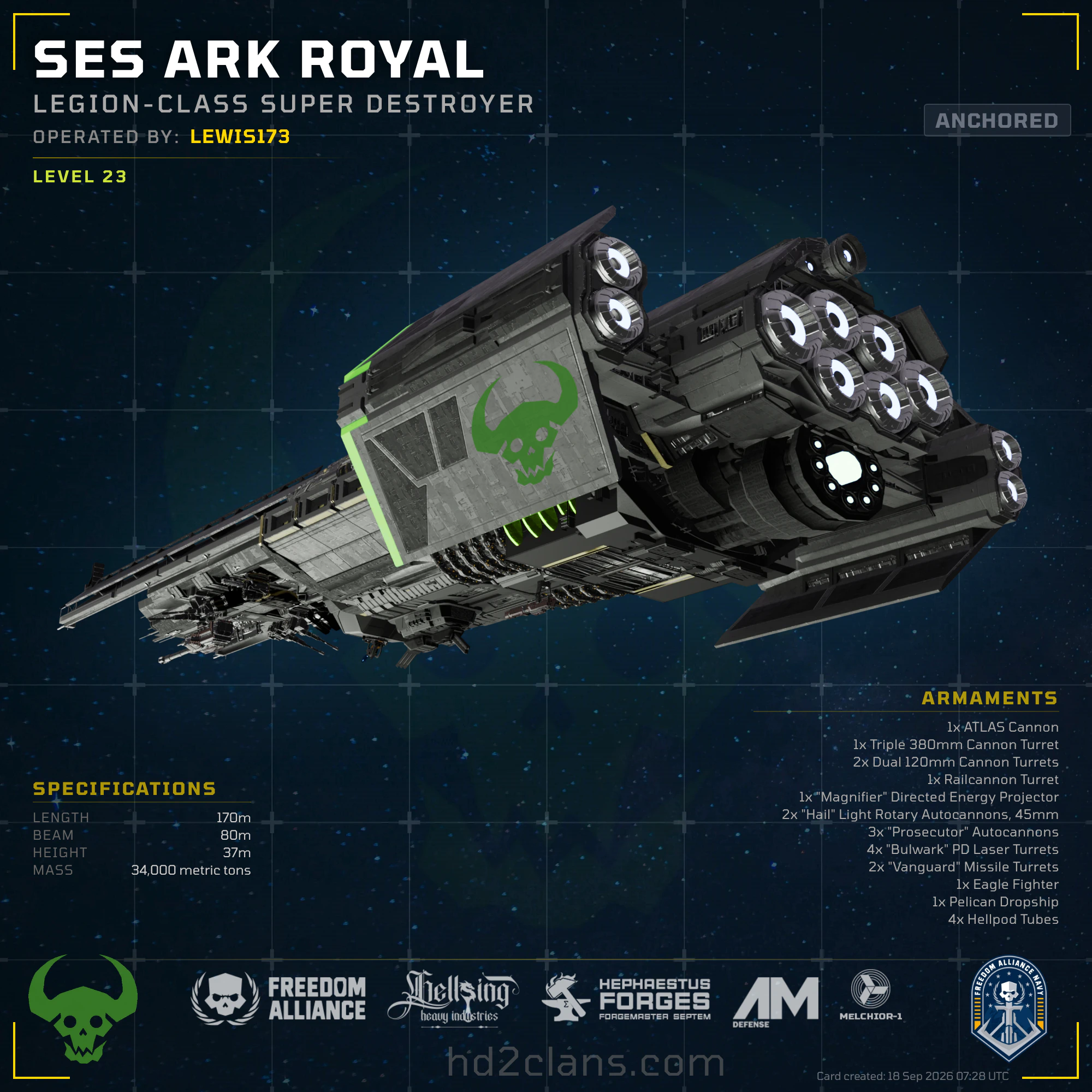 SES Ark Royal