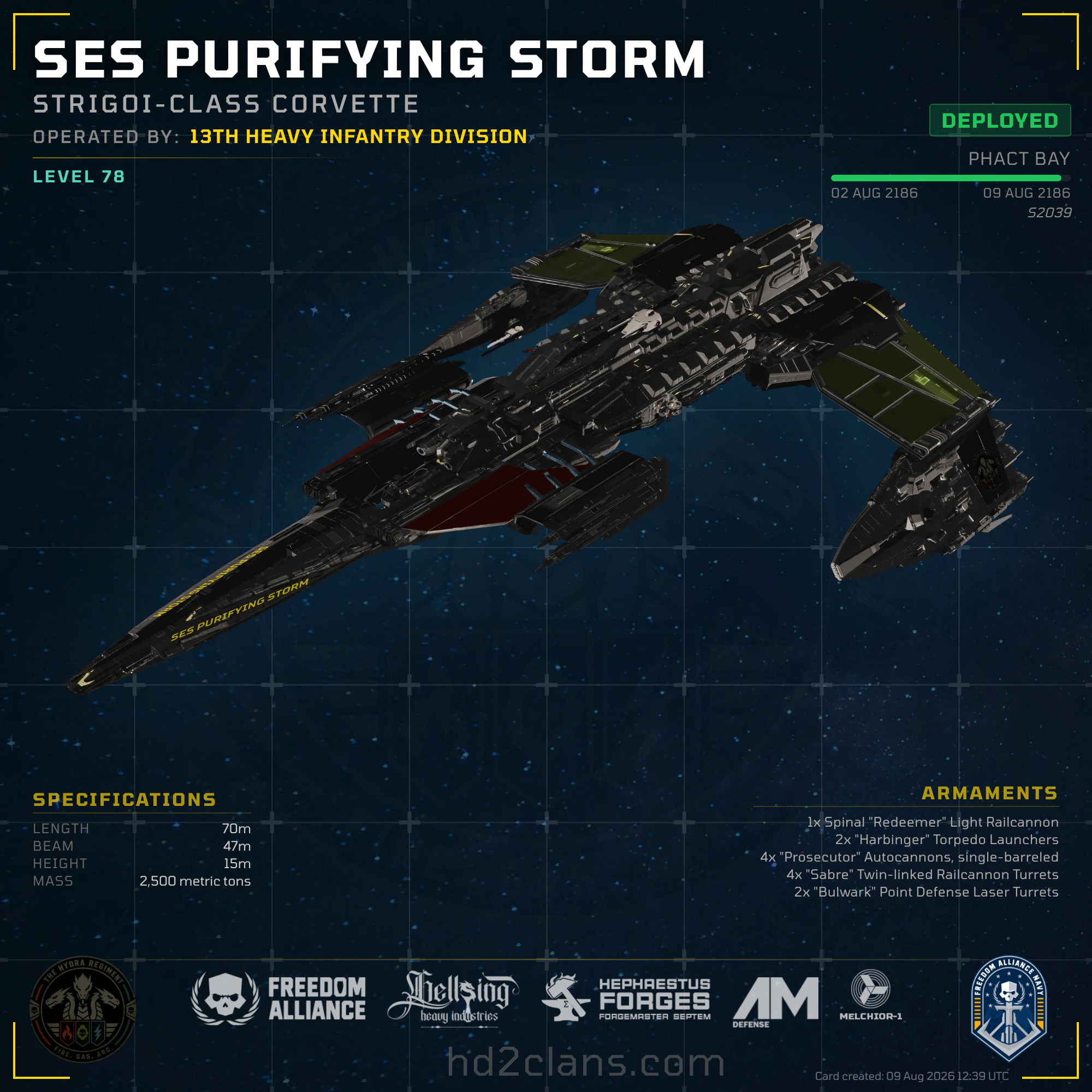 SES Purifying Storm