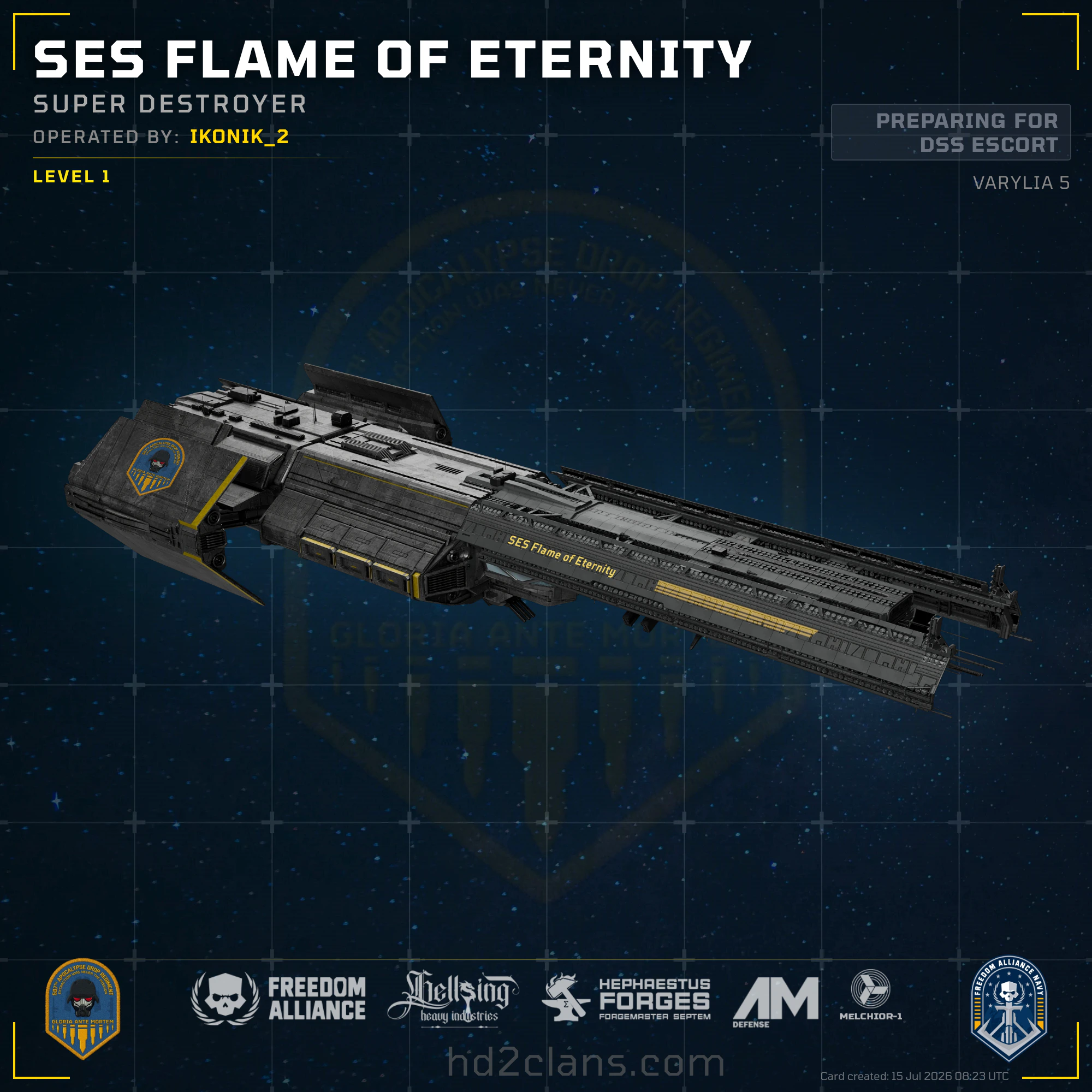 SES Flame of Eternity