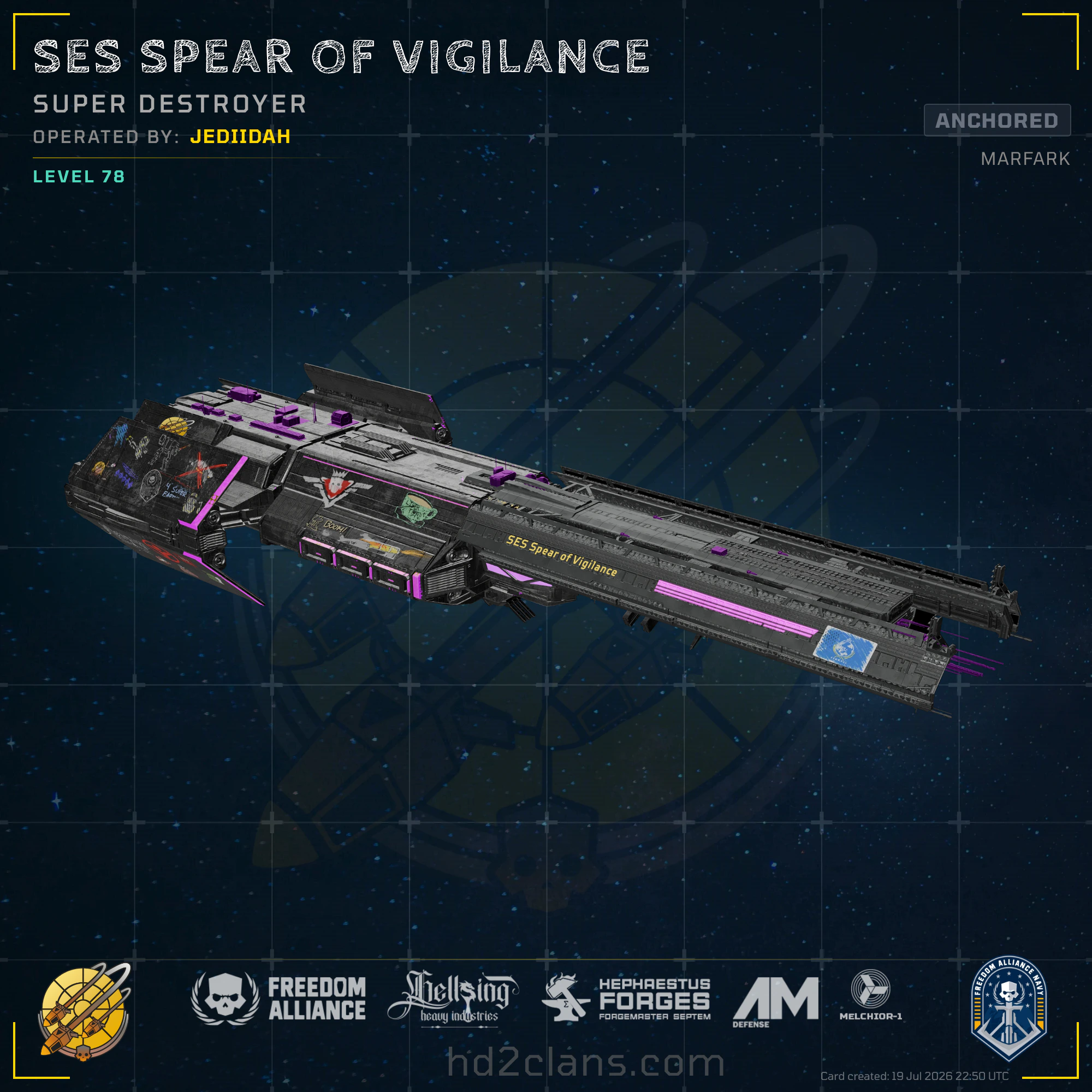 SES Spear of Vigilance