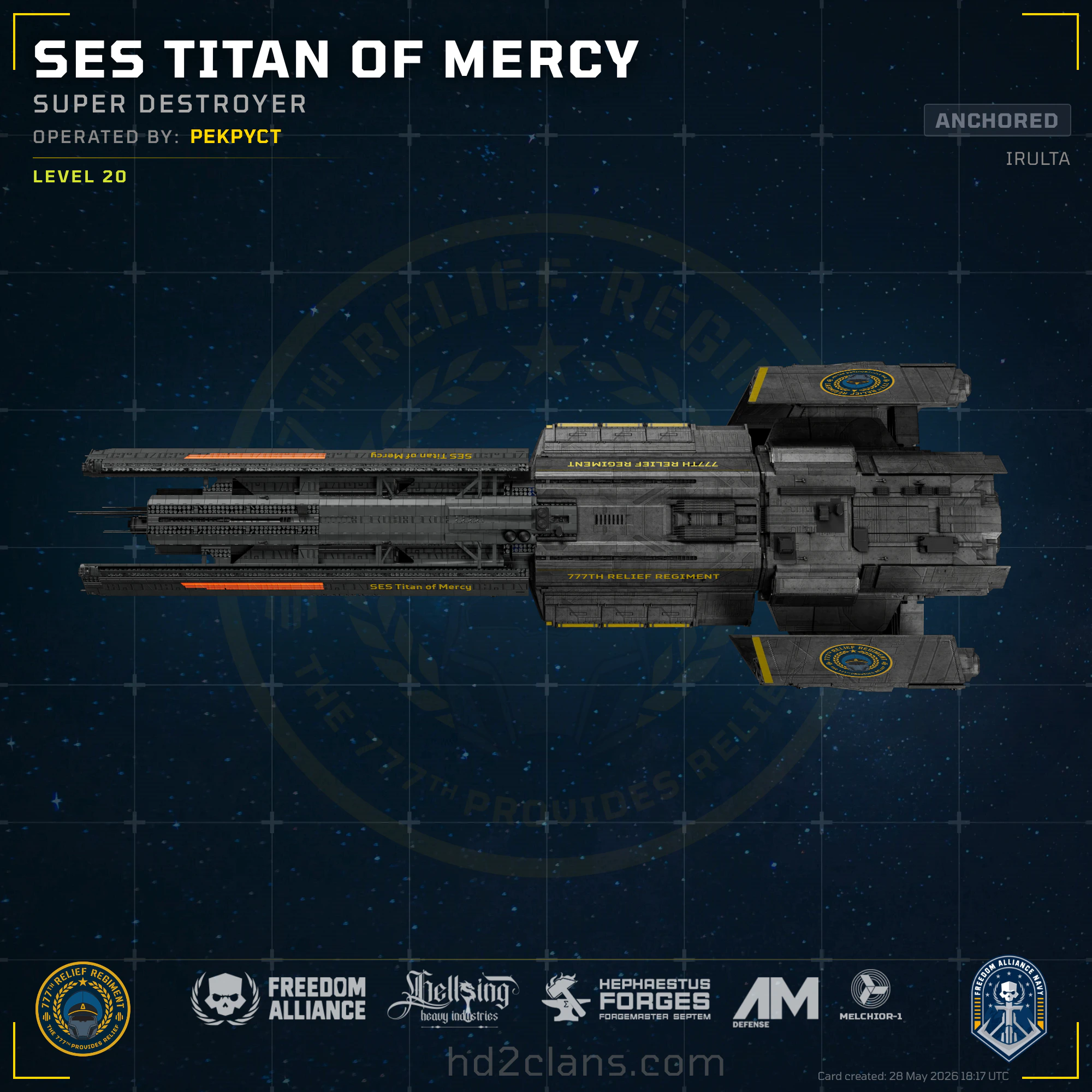 SES Titan of Mercy