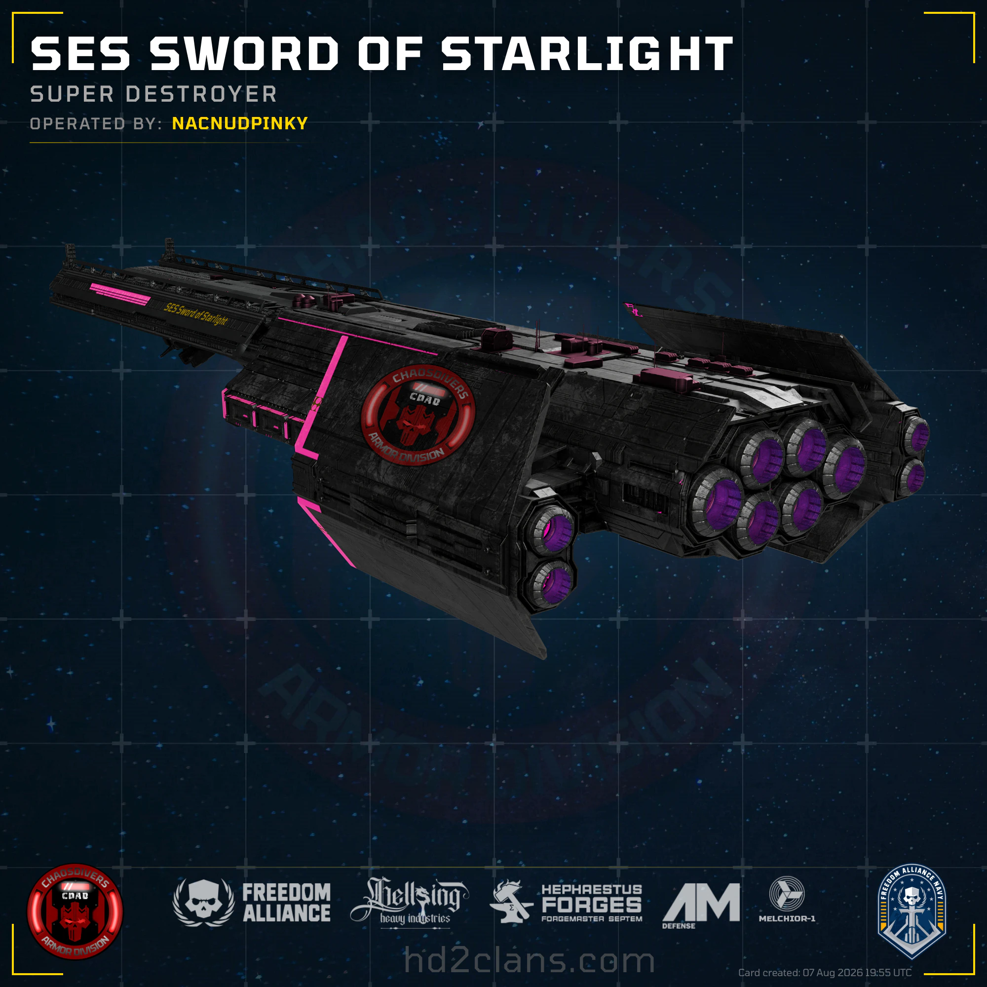 SES Sword of Starlight