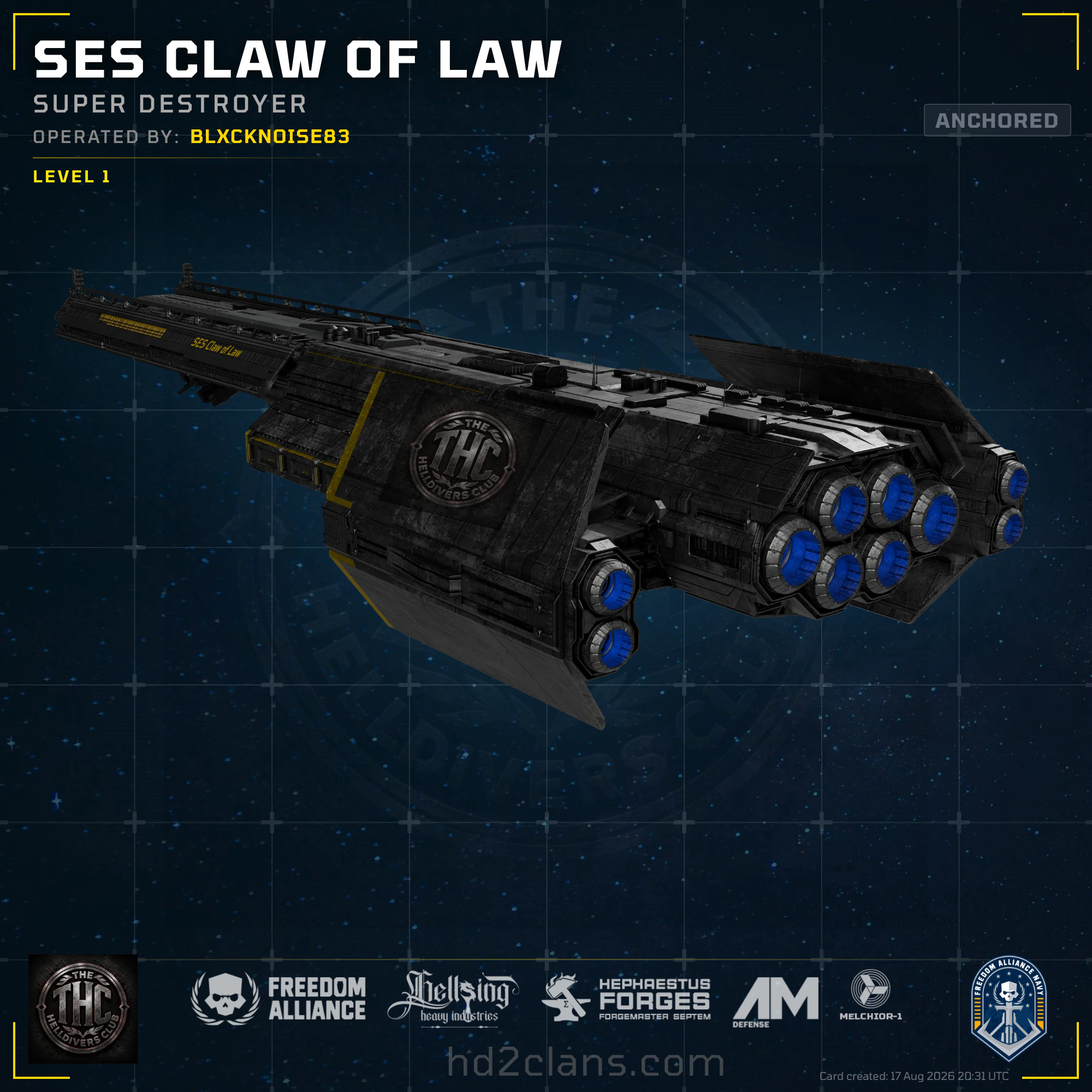 SES Claw of Law