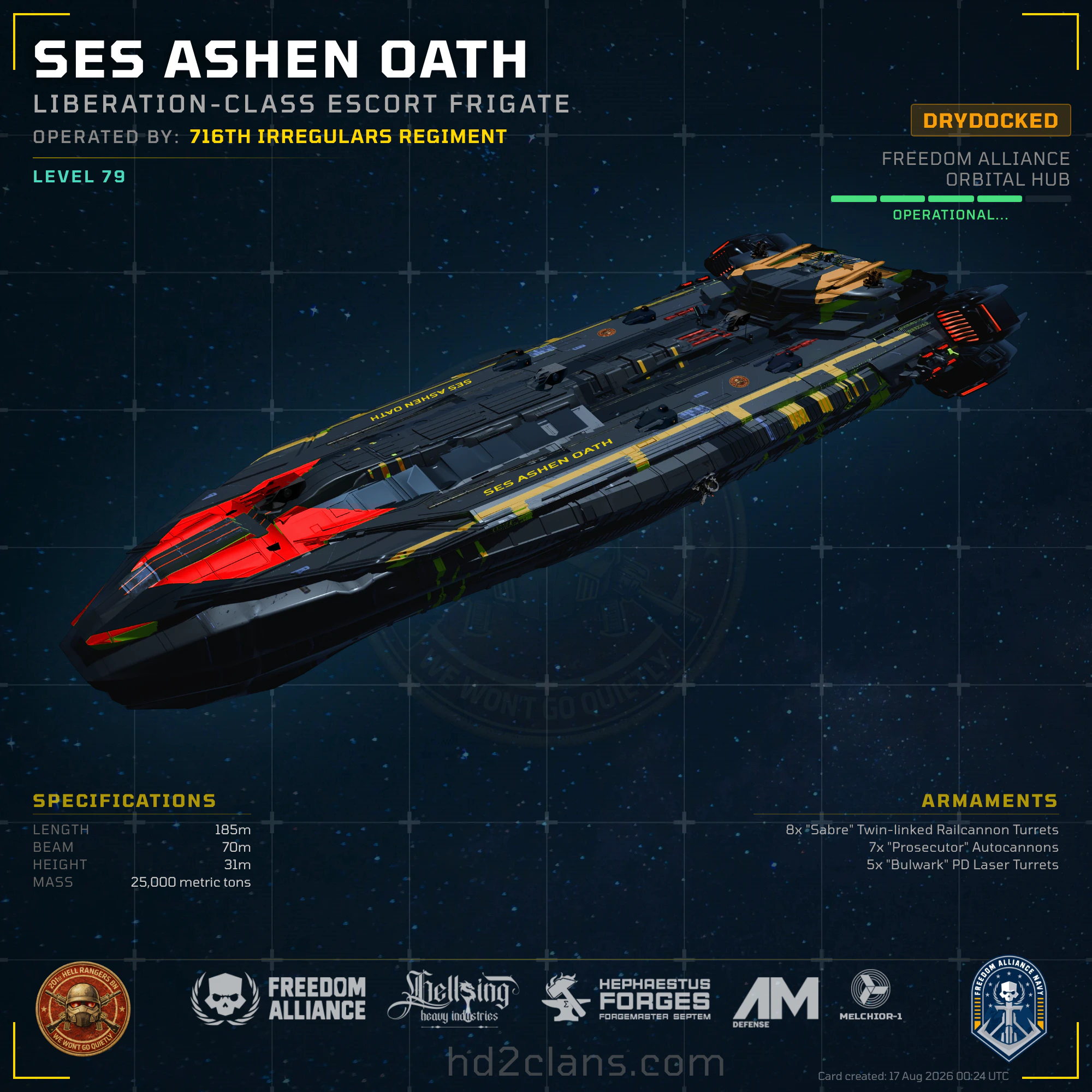 SES Ashen Oath