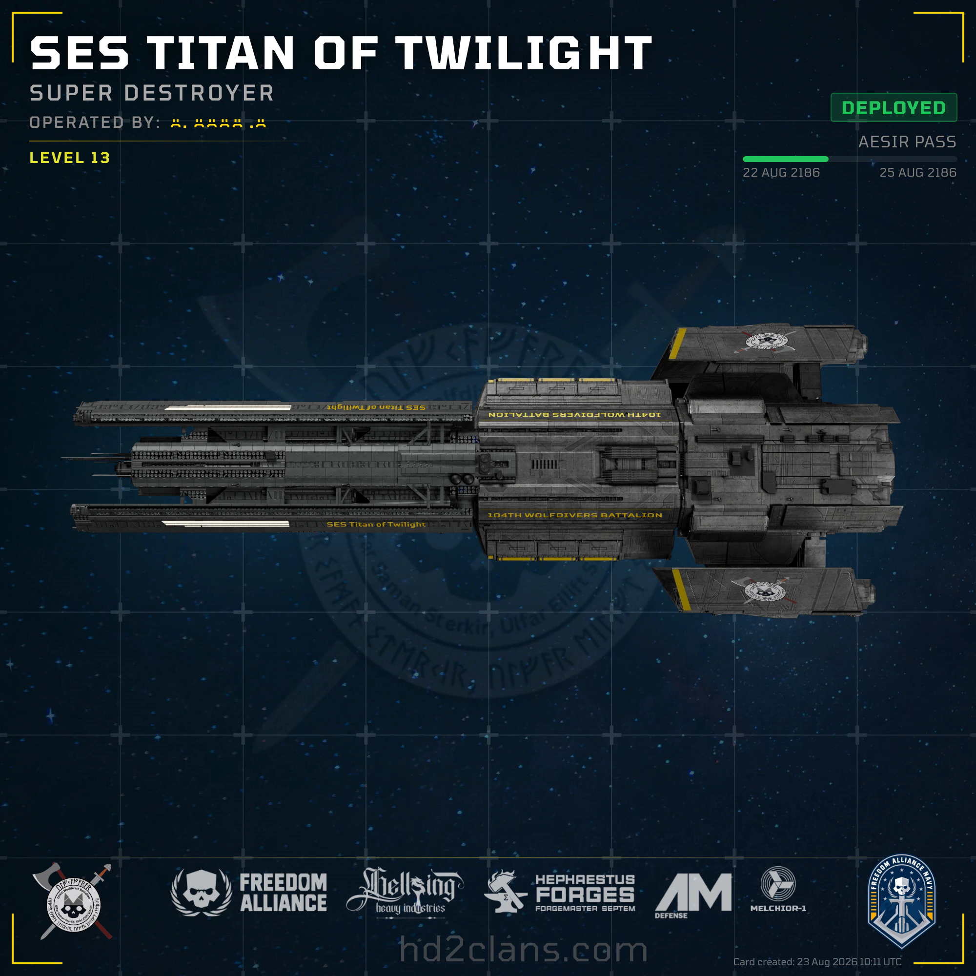 SES Titan of Twilight
