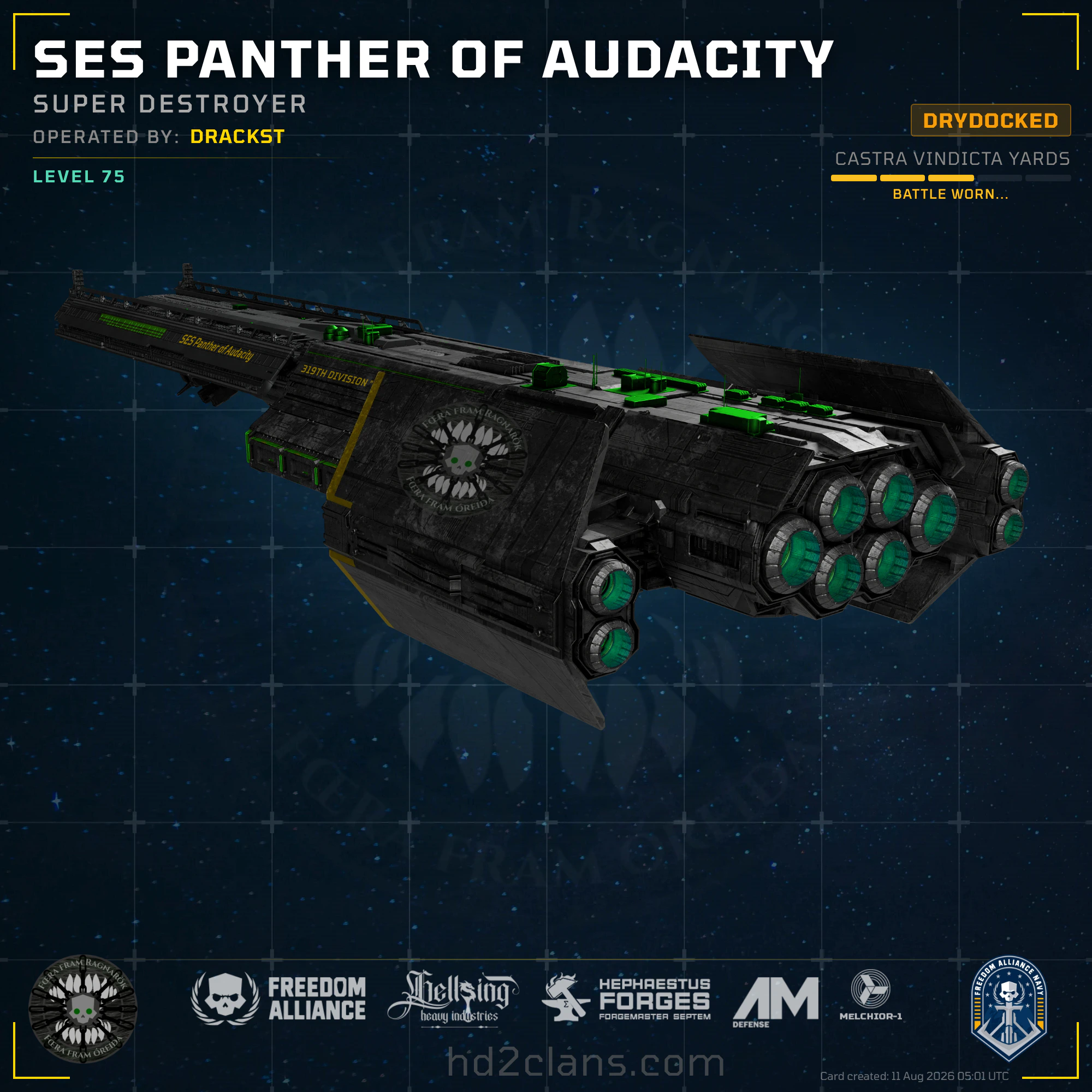 SES Panther of Audacity
