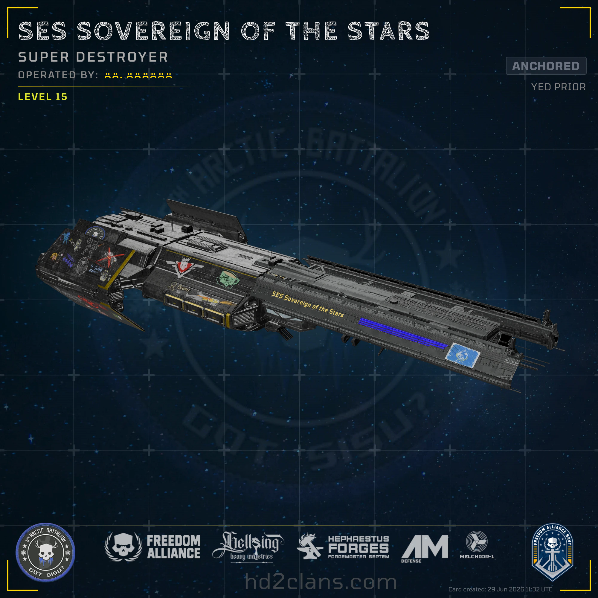 SES Sovereign of the Stars