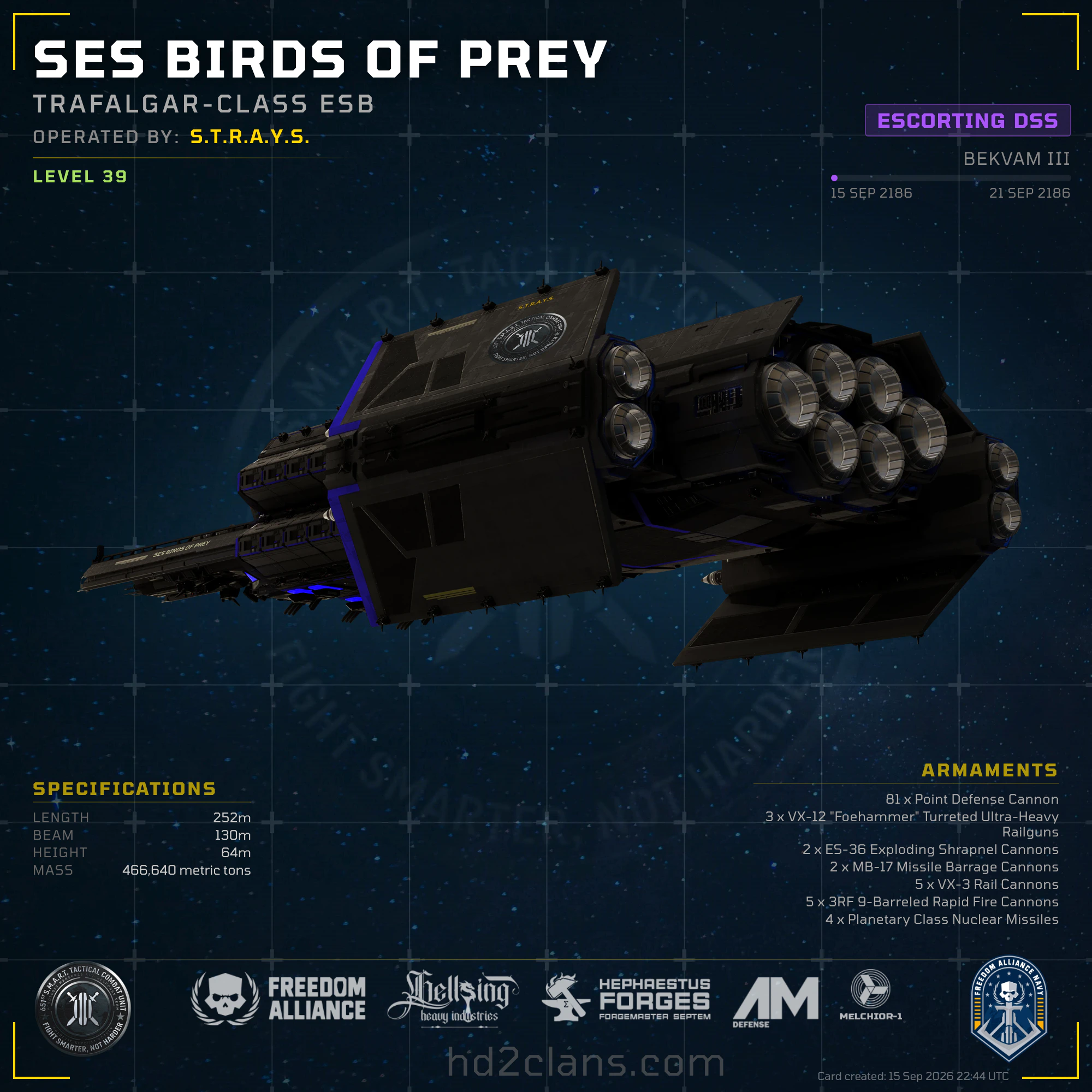 SES Birds of Prey