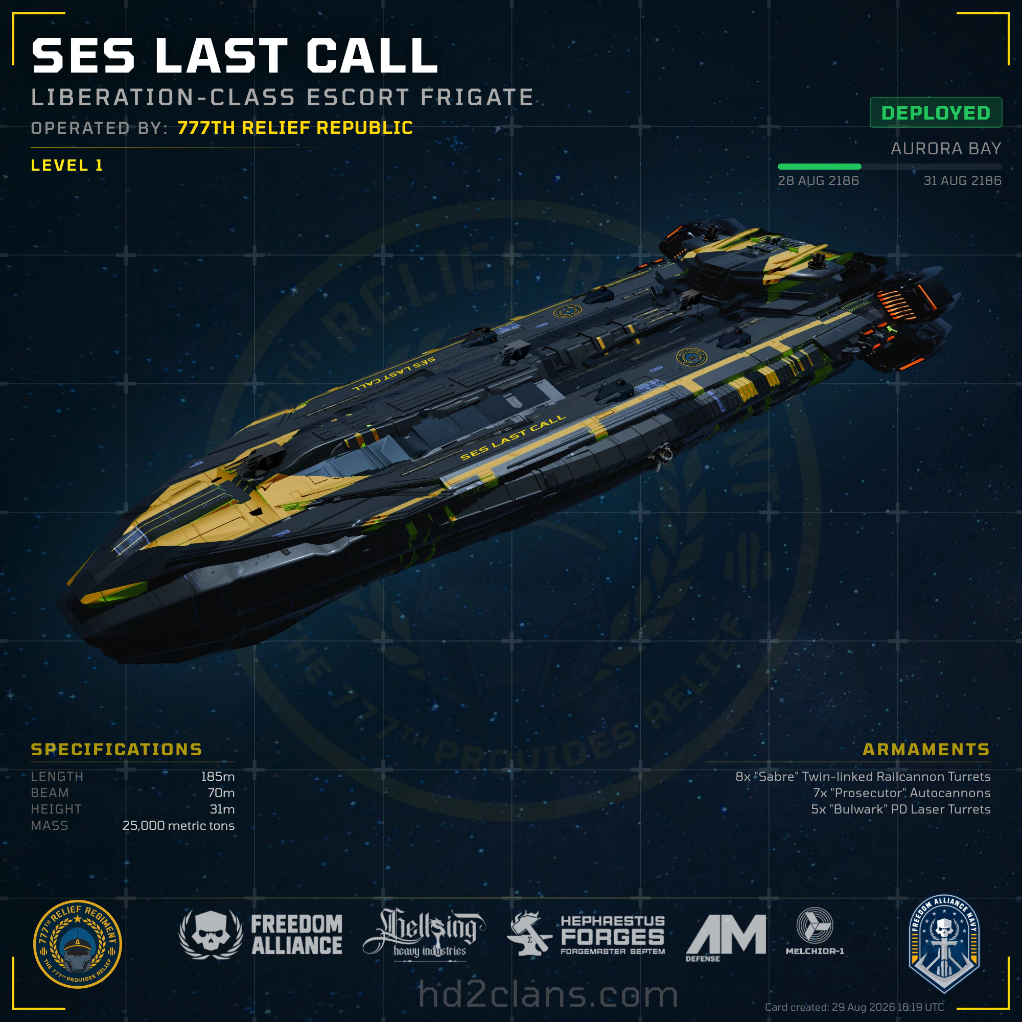 SES Last Call