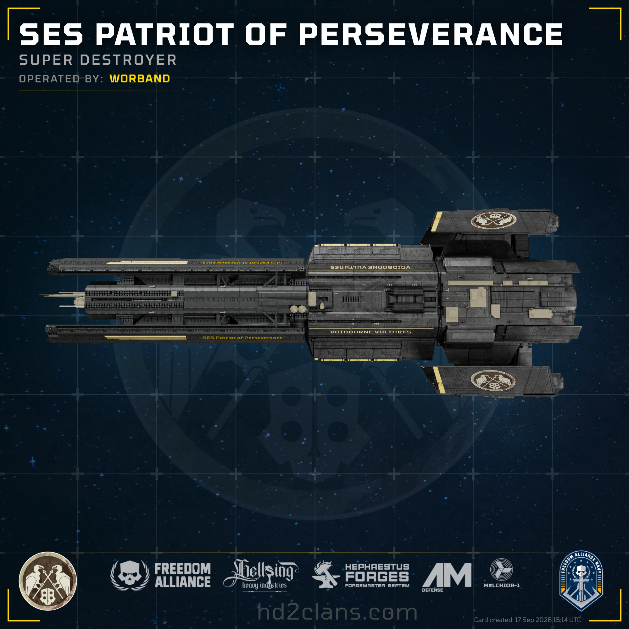 SES Patriot of Perseverance