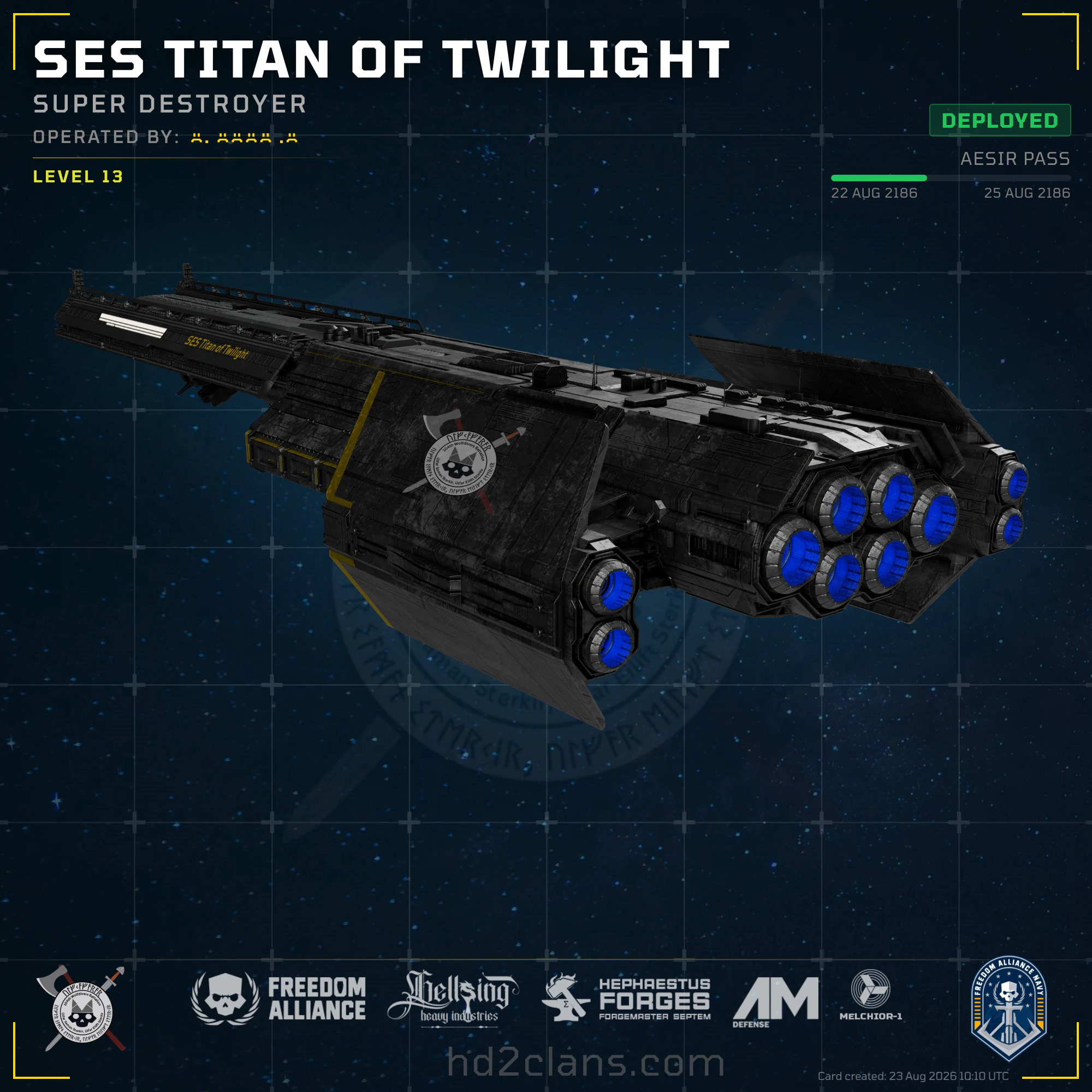 SES Titan of Twilight