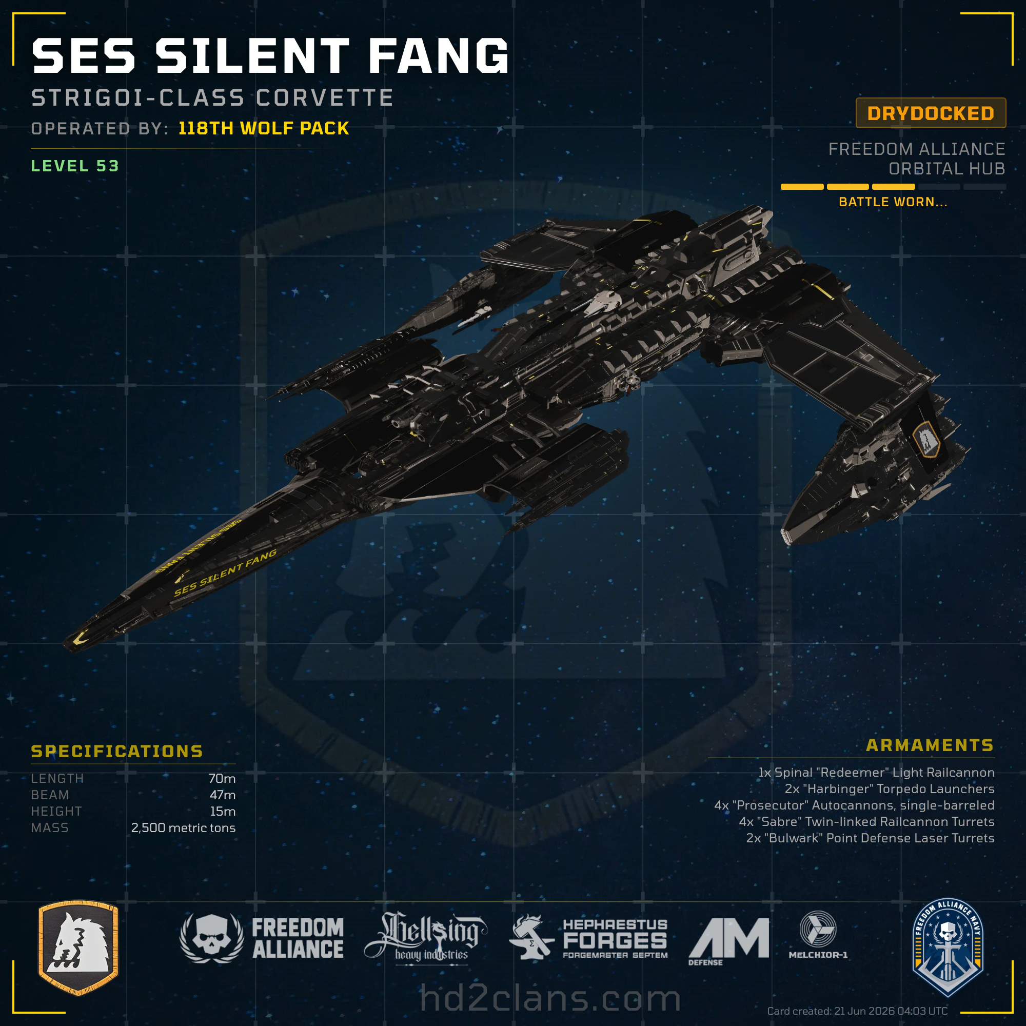 SES Silent Fang