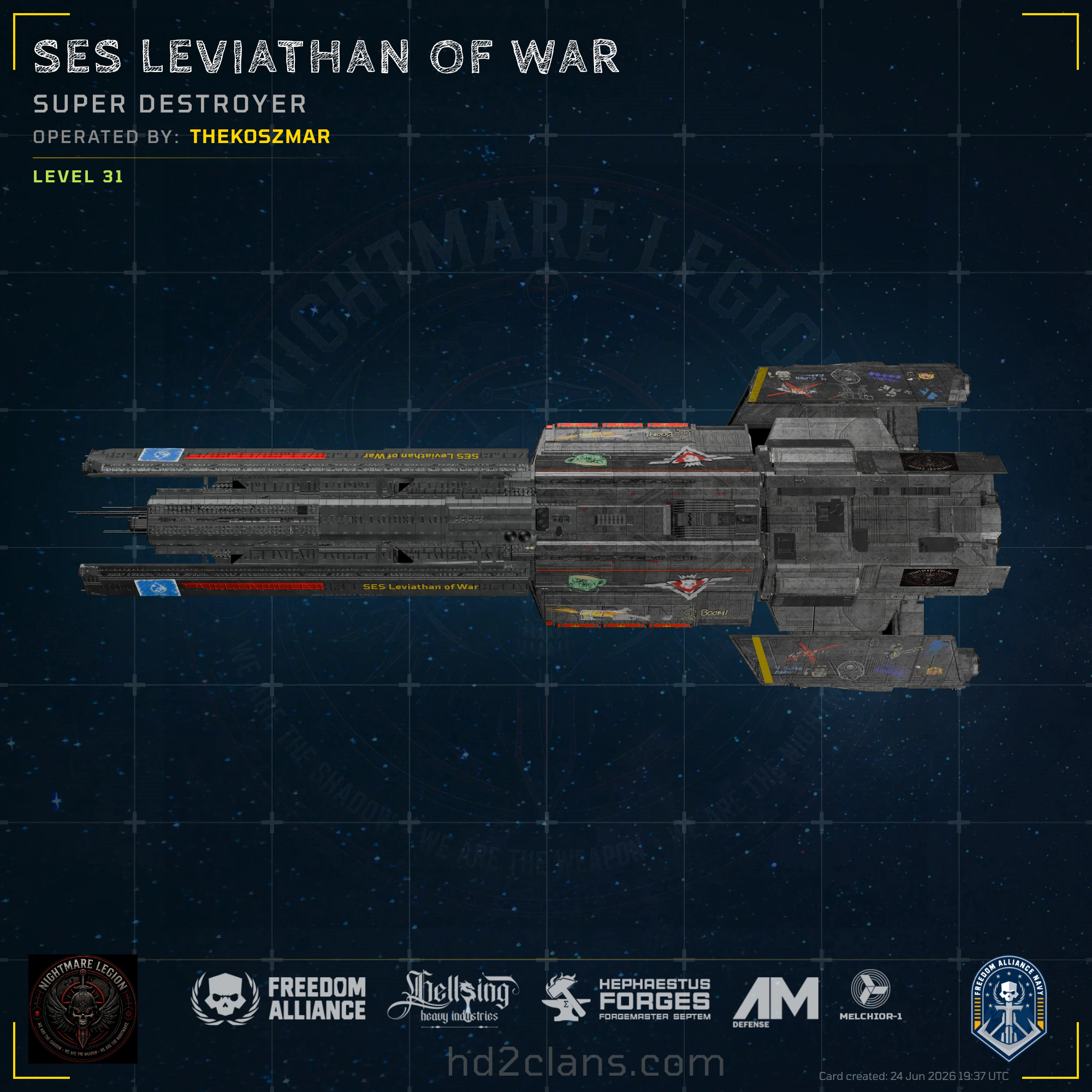 SES Leviathan of War