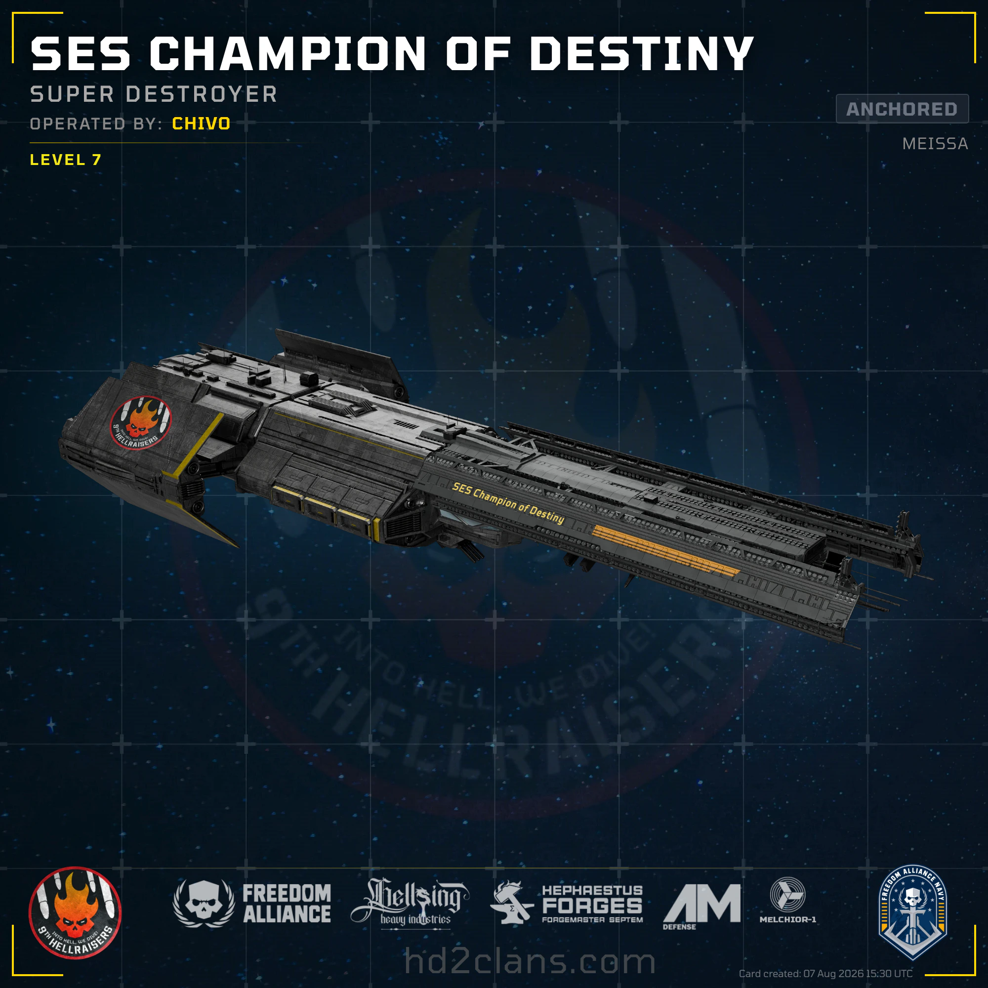 SES Champion of Destiny