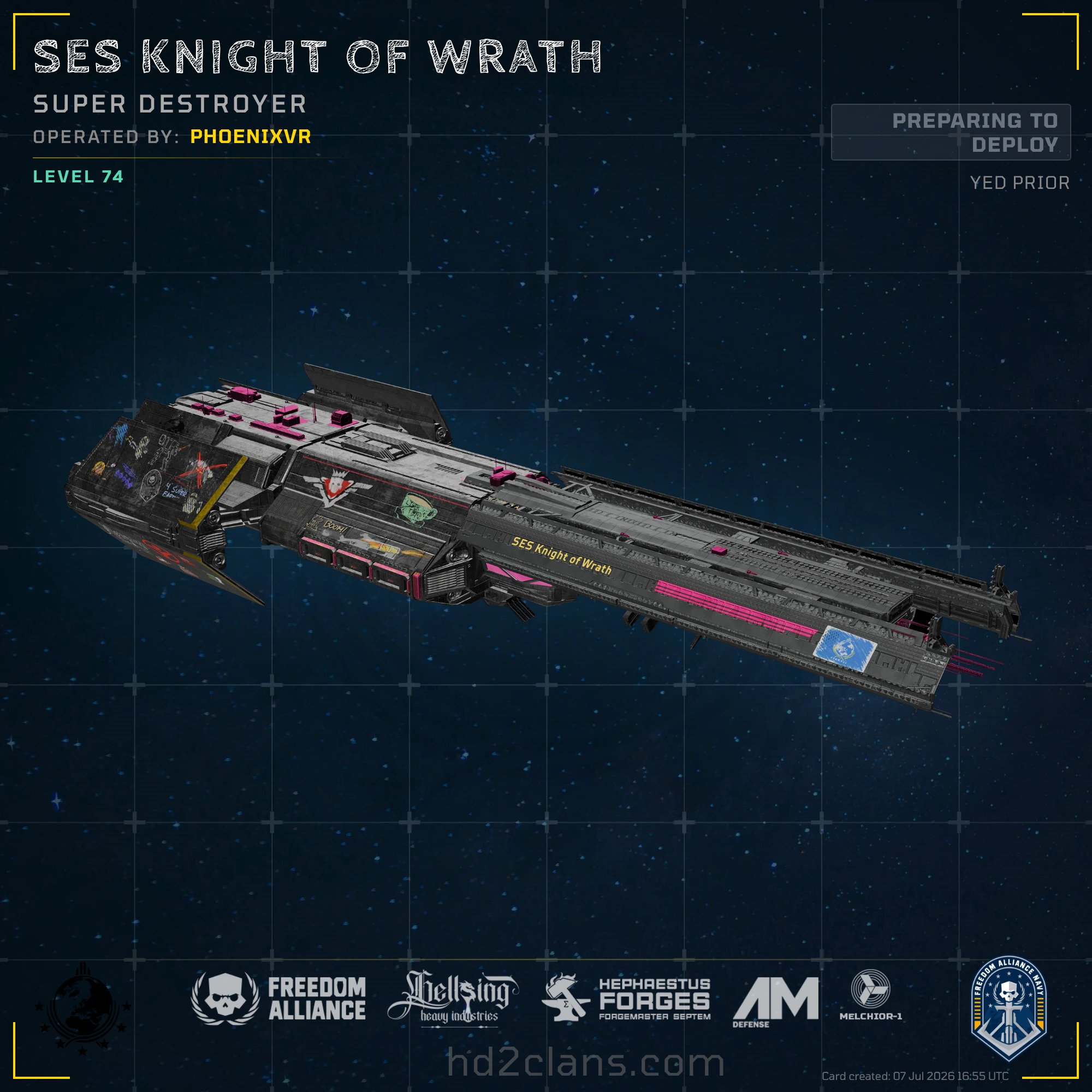 SES Knight of Wrath