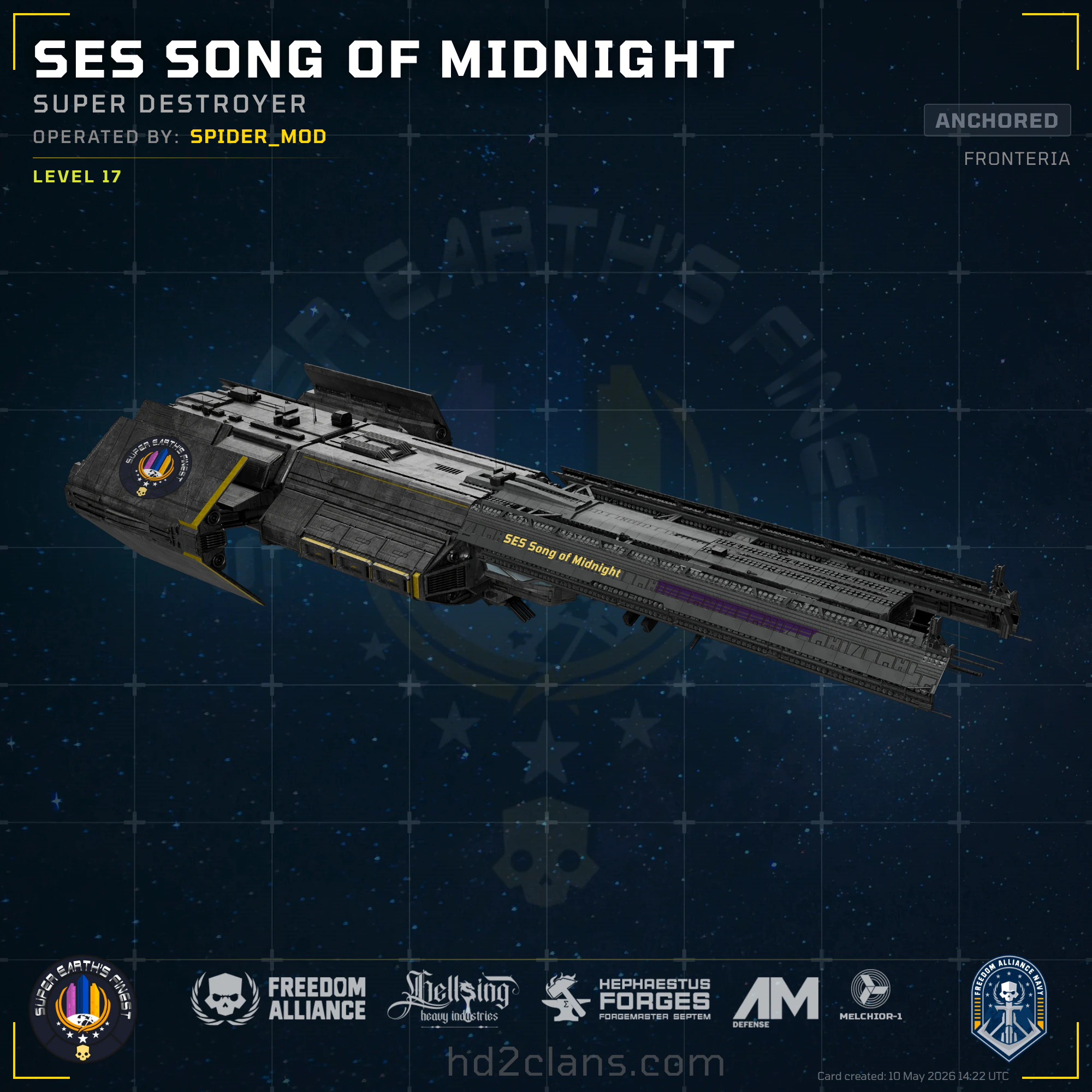 SES Song of Midnight