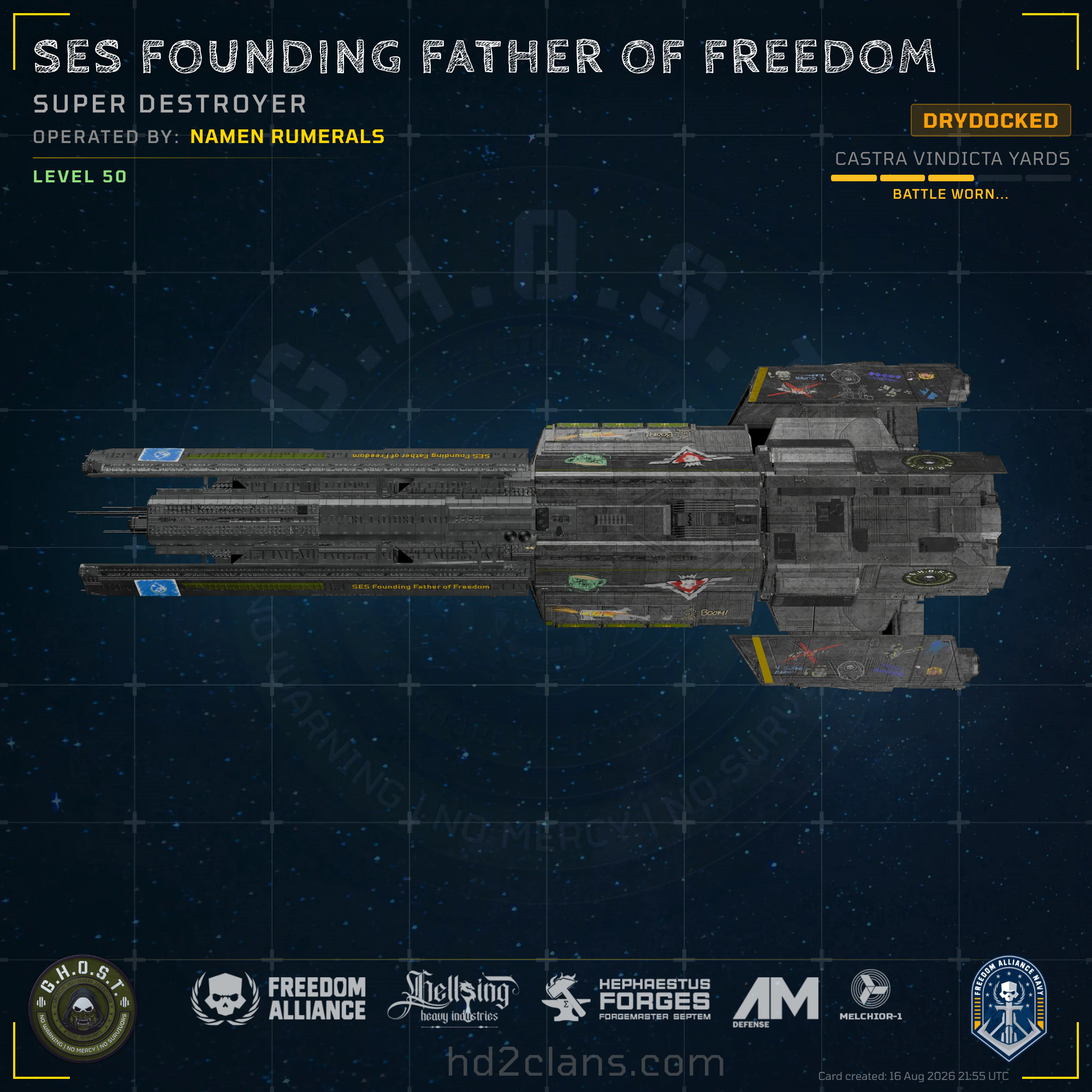 SES Founding Father of Freedom