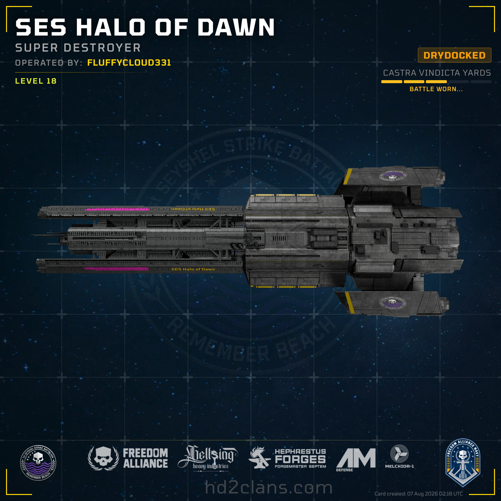 SES Halo of Dawn