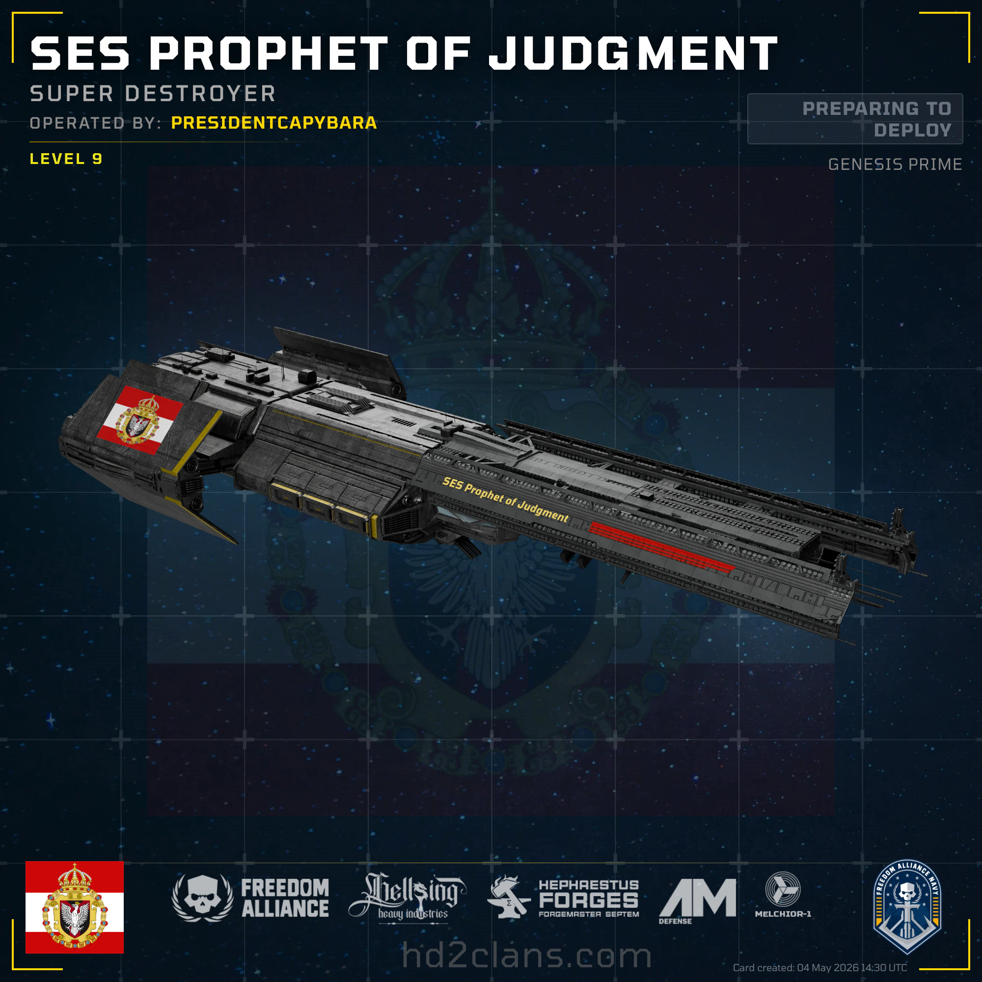 SES Prophet of Judgment