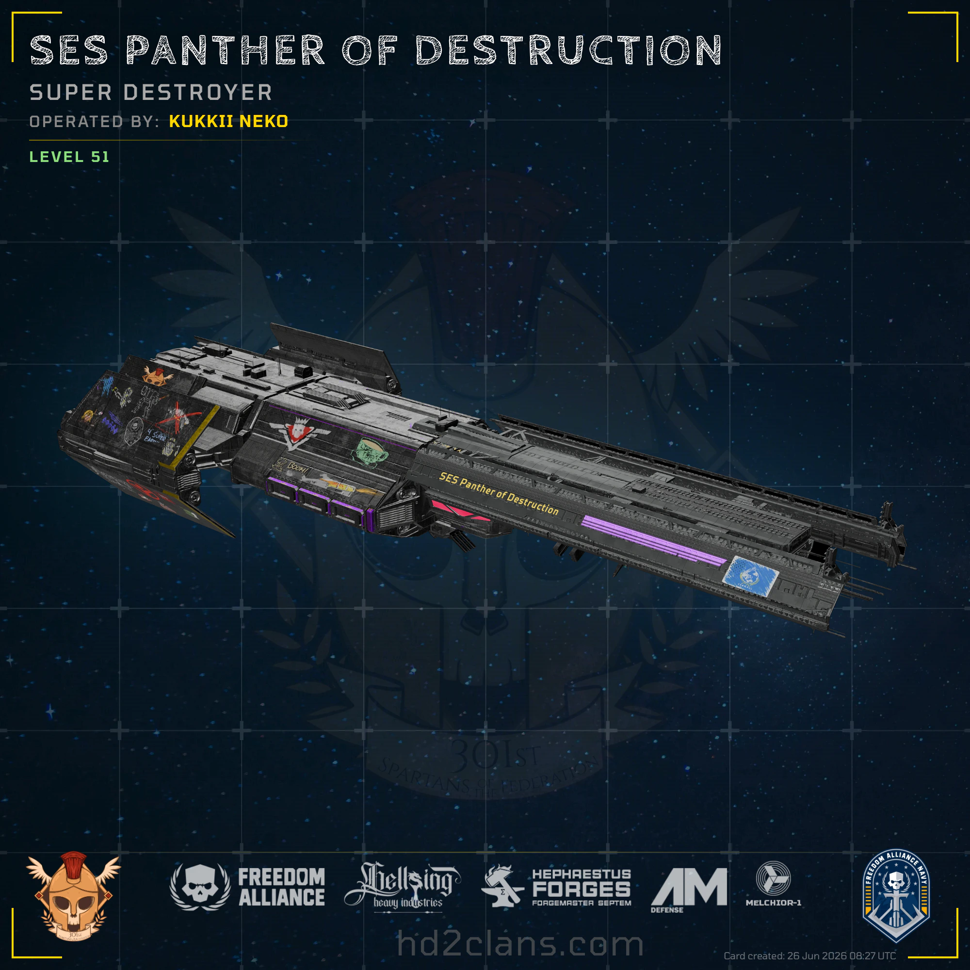 SES Panther of Destruction