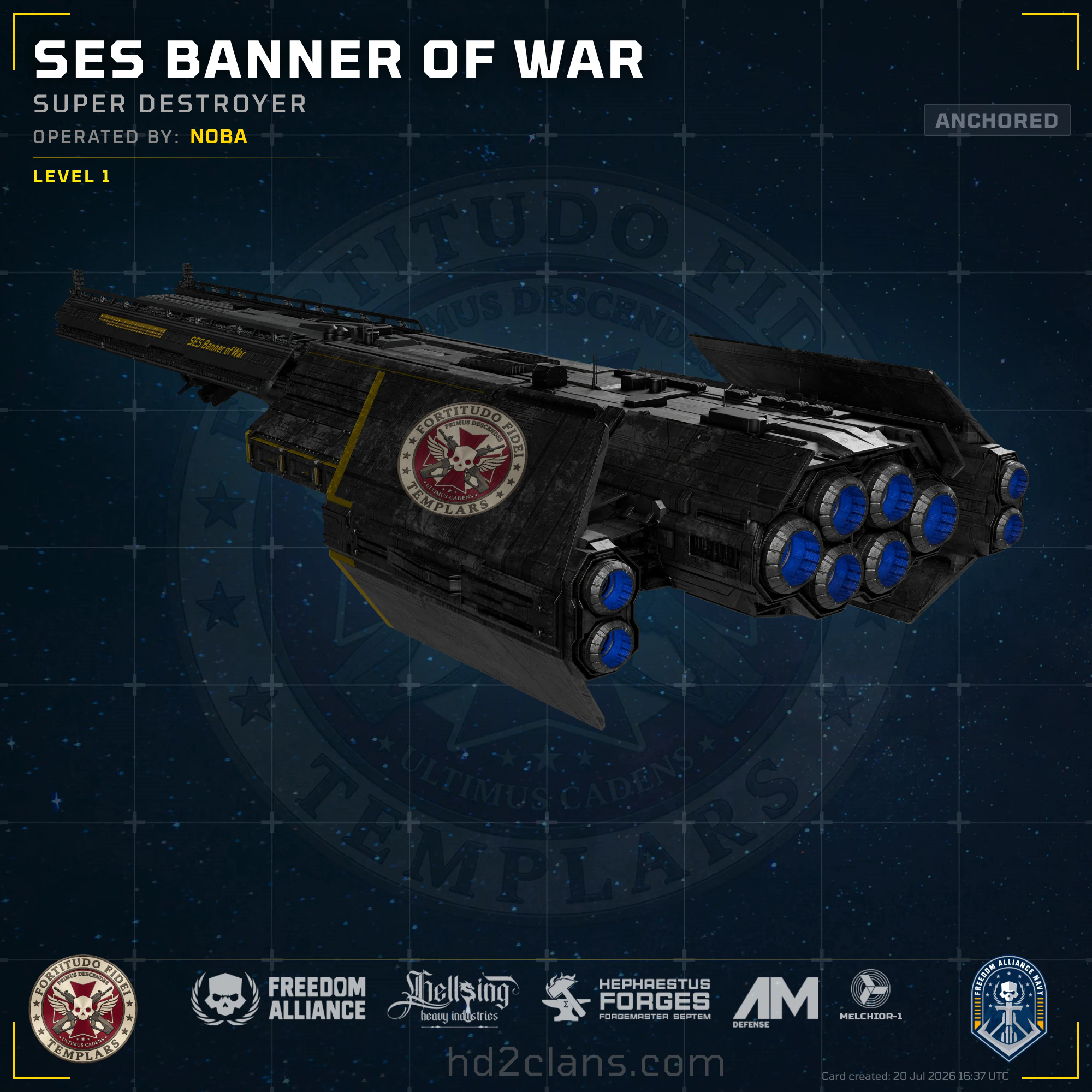 SES Banner of War