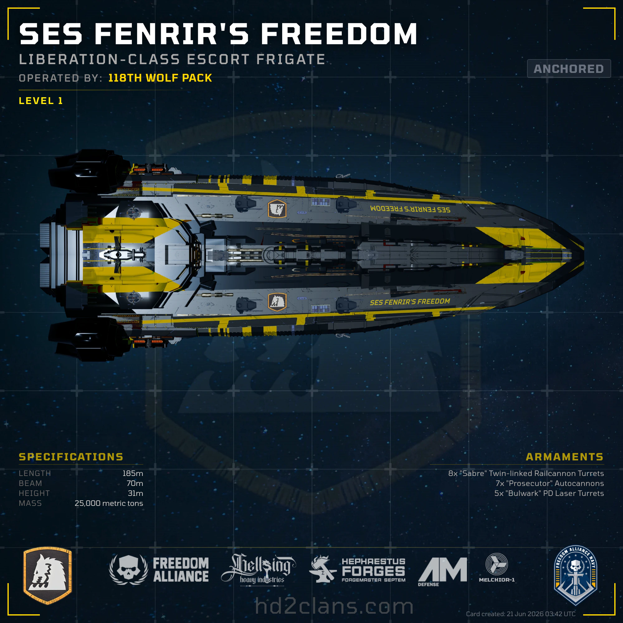 SES Fenrir's Freedom