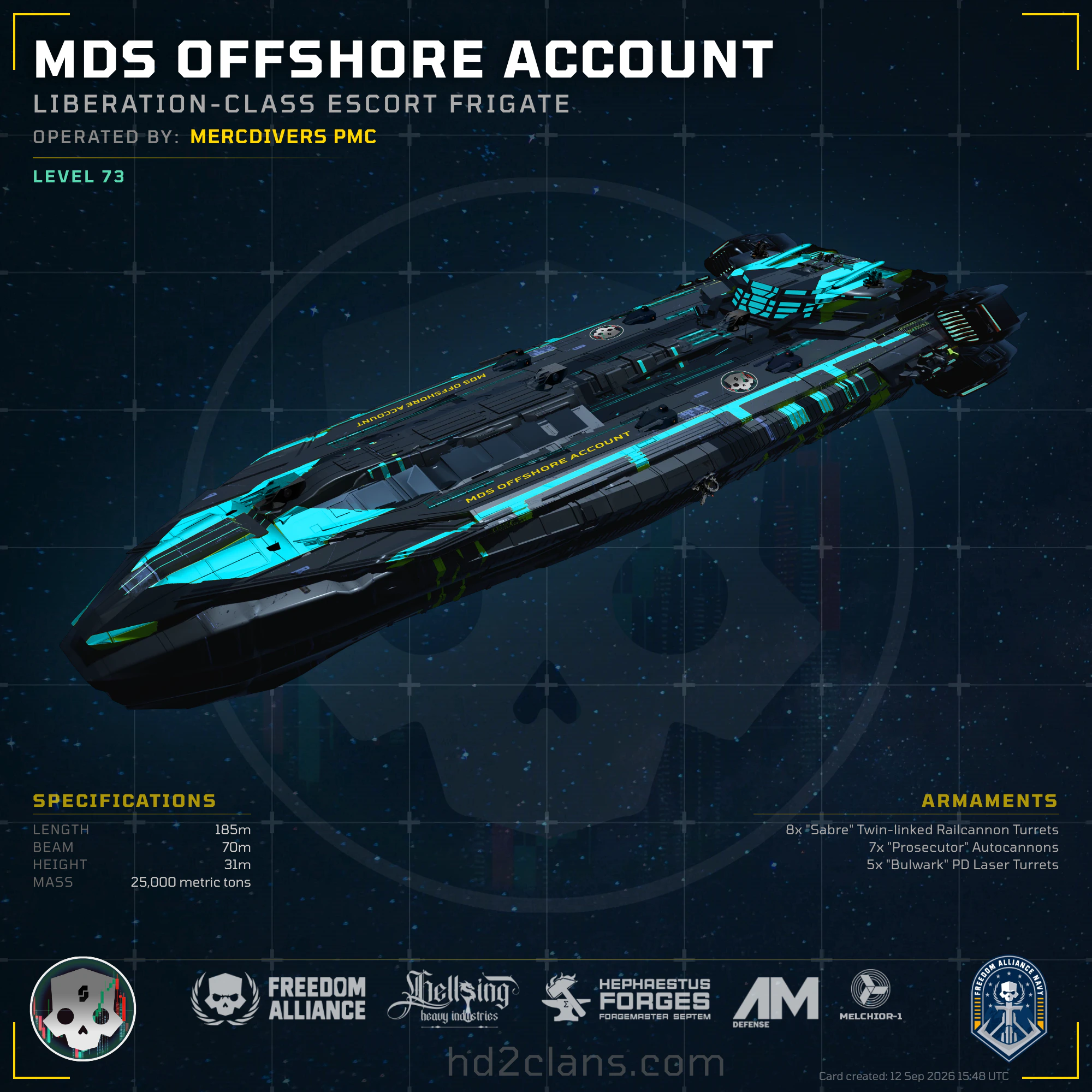 MDS Offshore Account
