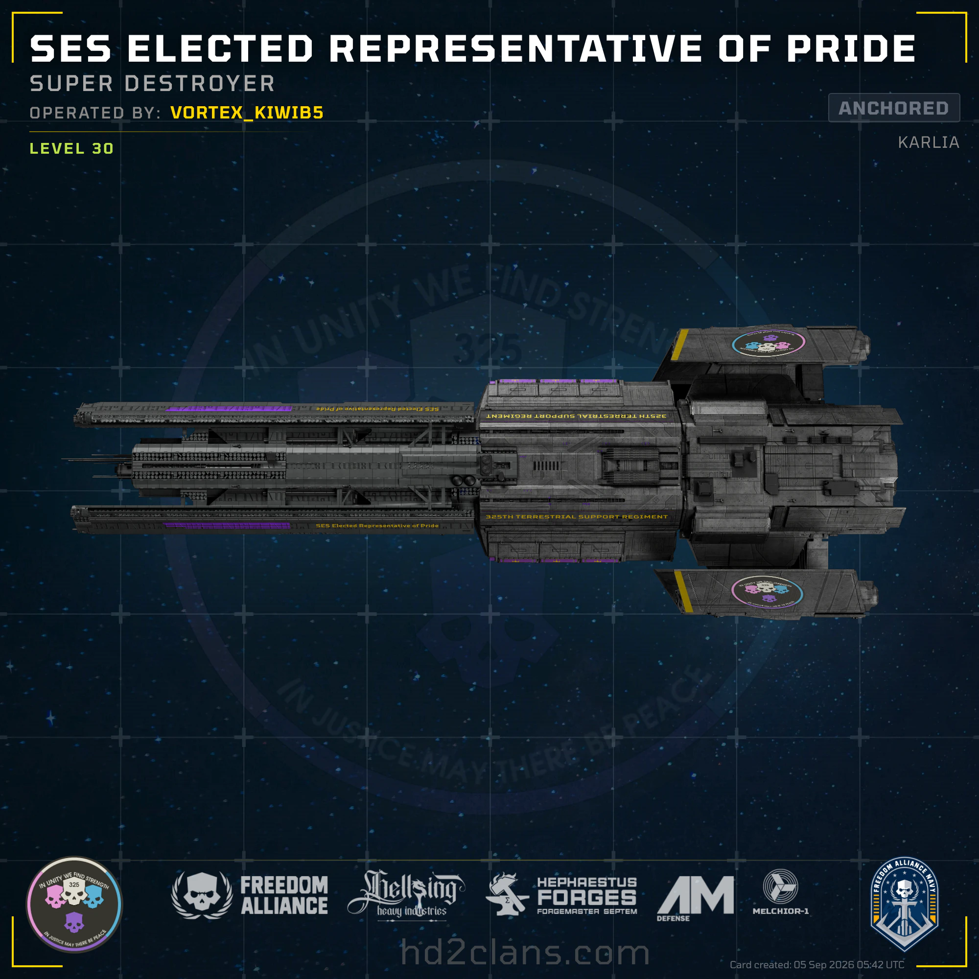 SES Elected Representative of Pride