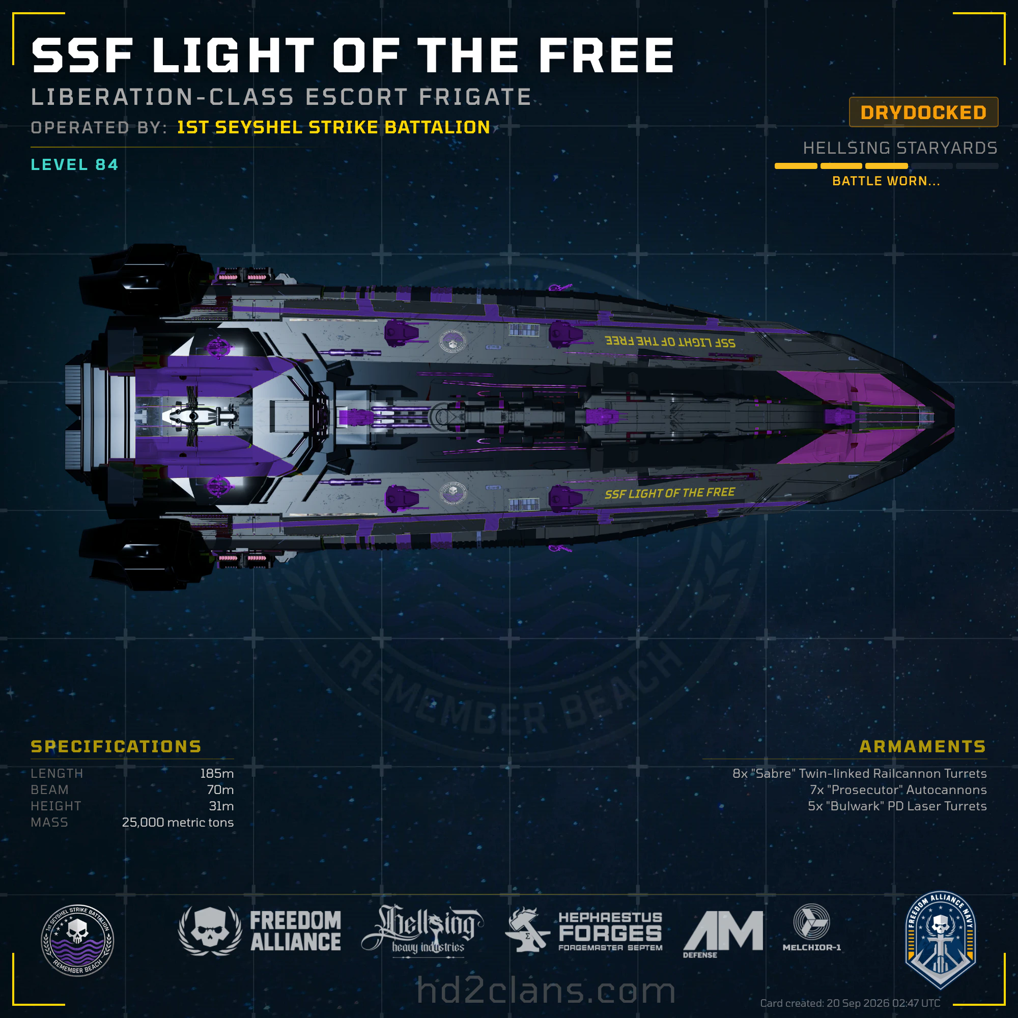 SSF Light of the Free