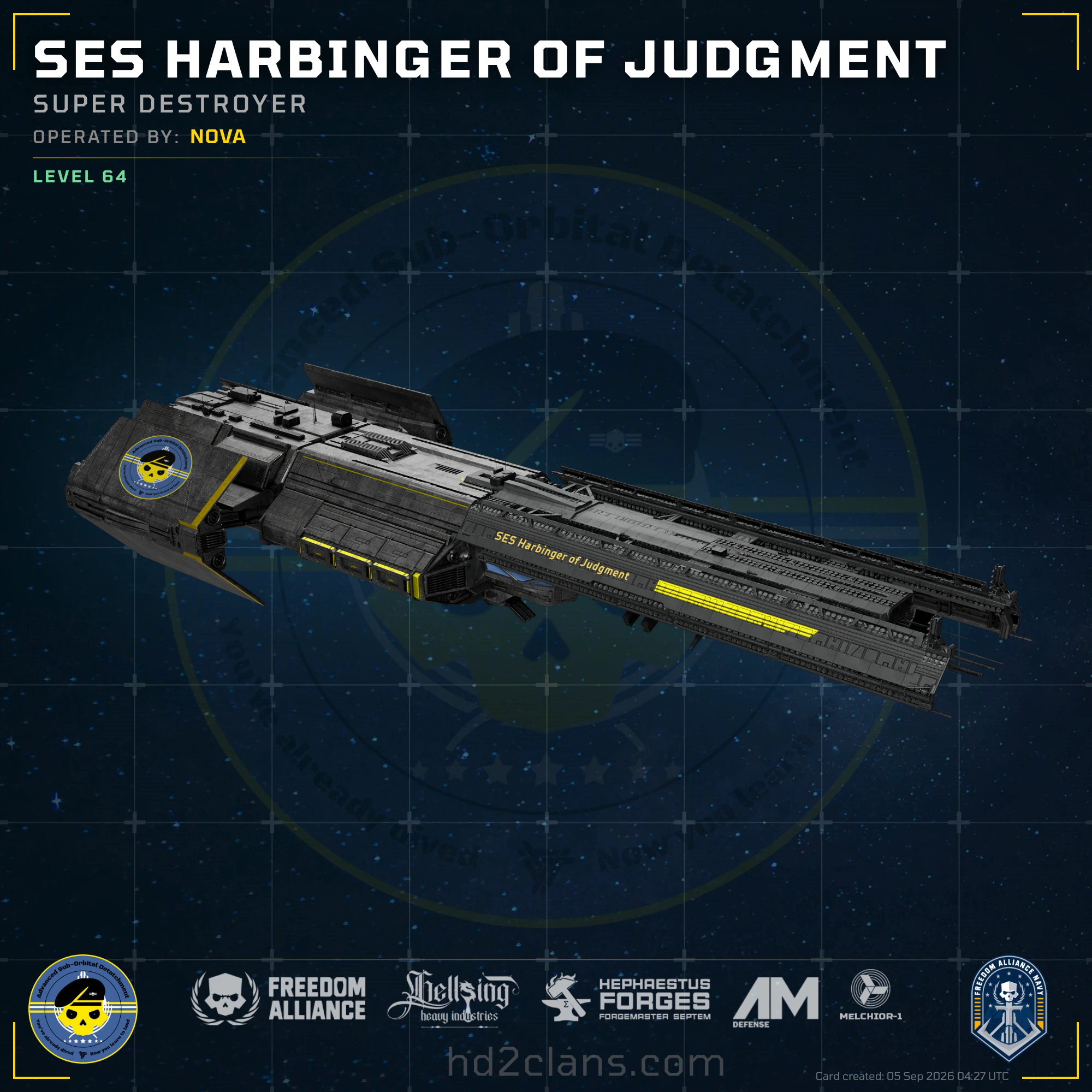 SES Harbinger of Judgment