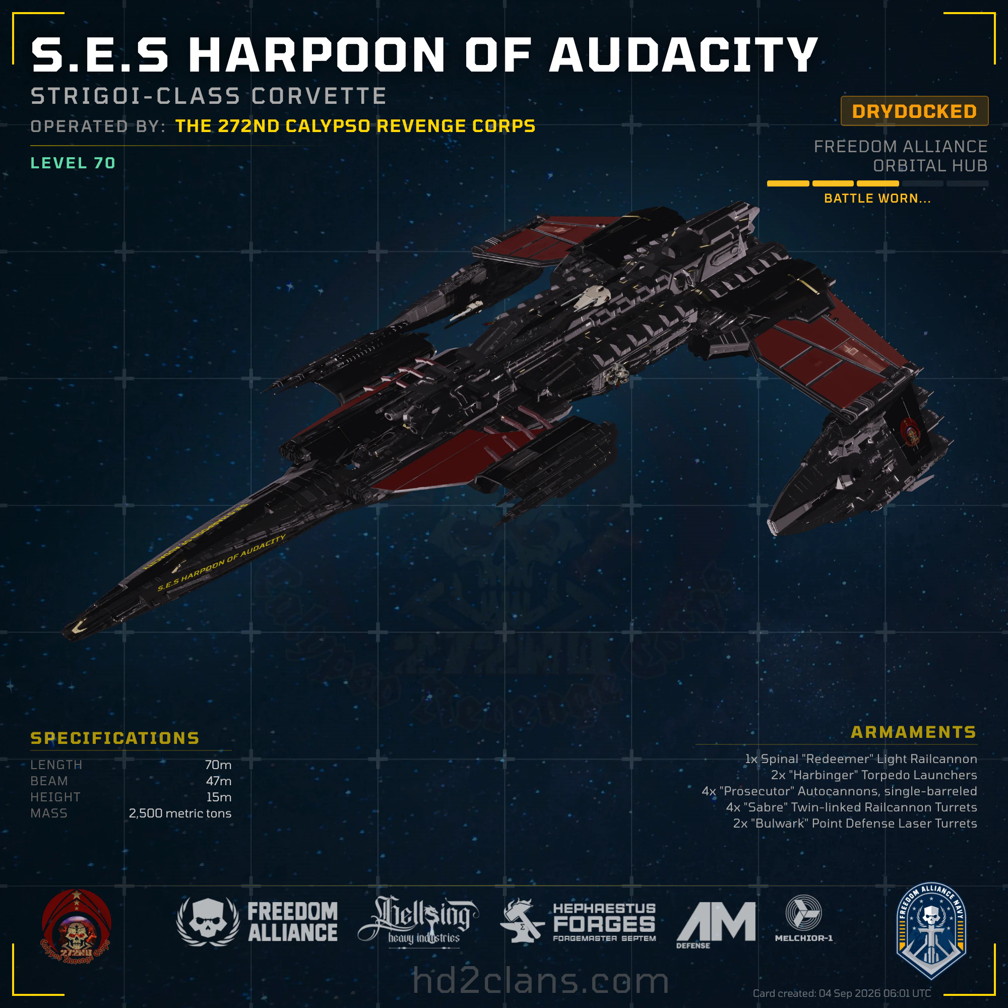 S.E.S Harpoon of Audacity