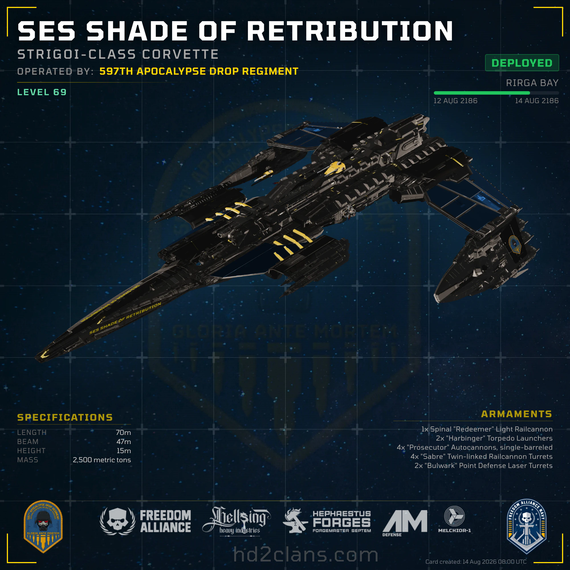SES Shade of Retribution
