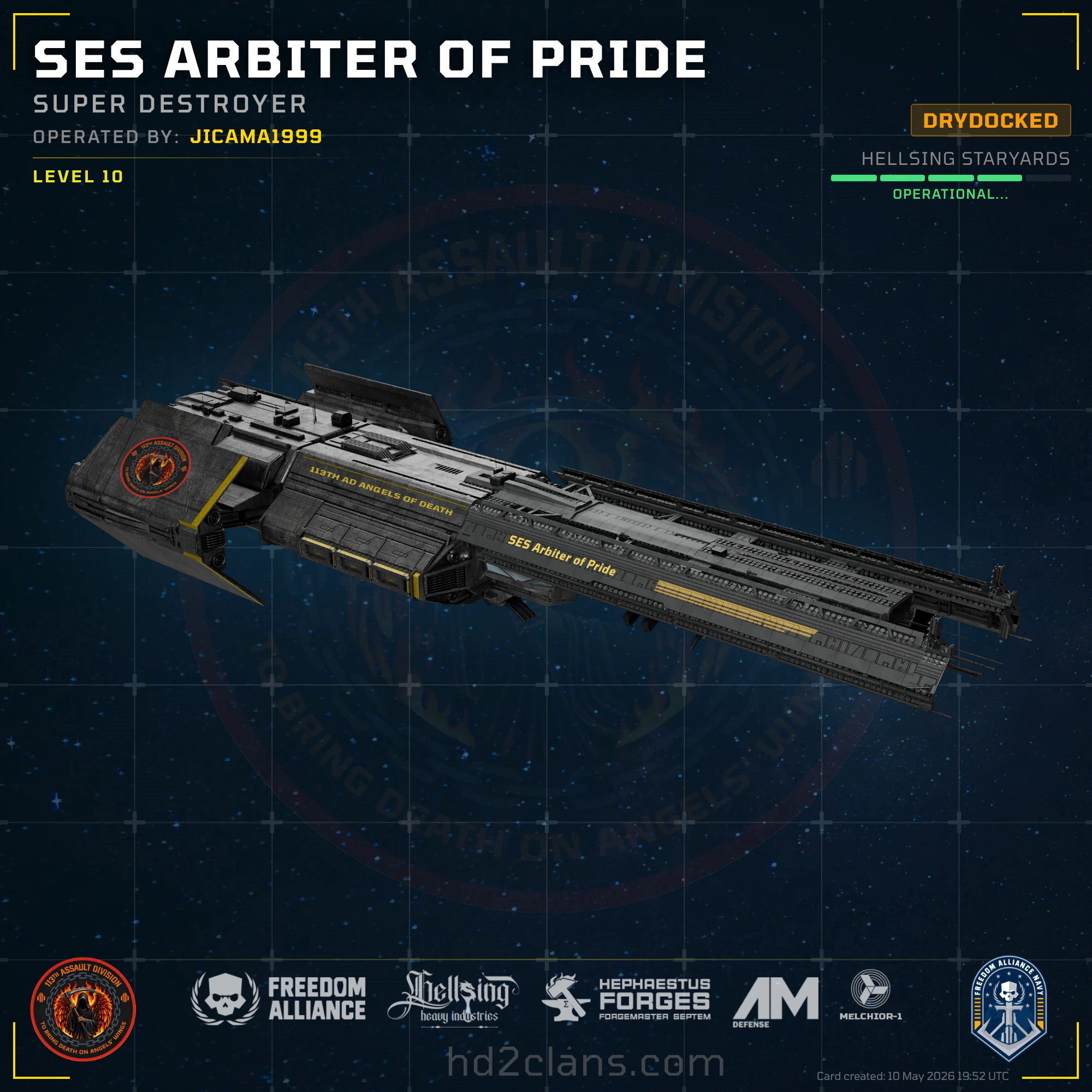 SES Arbiter of Pride