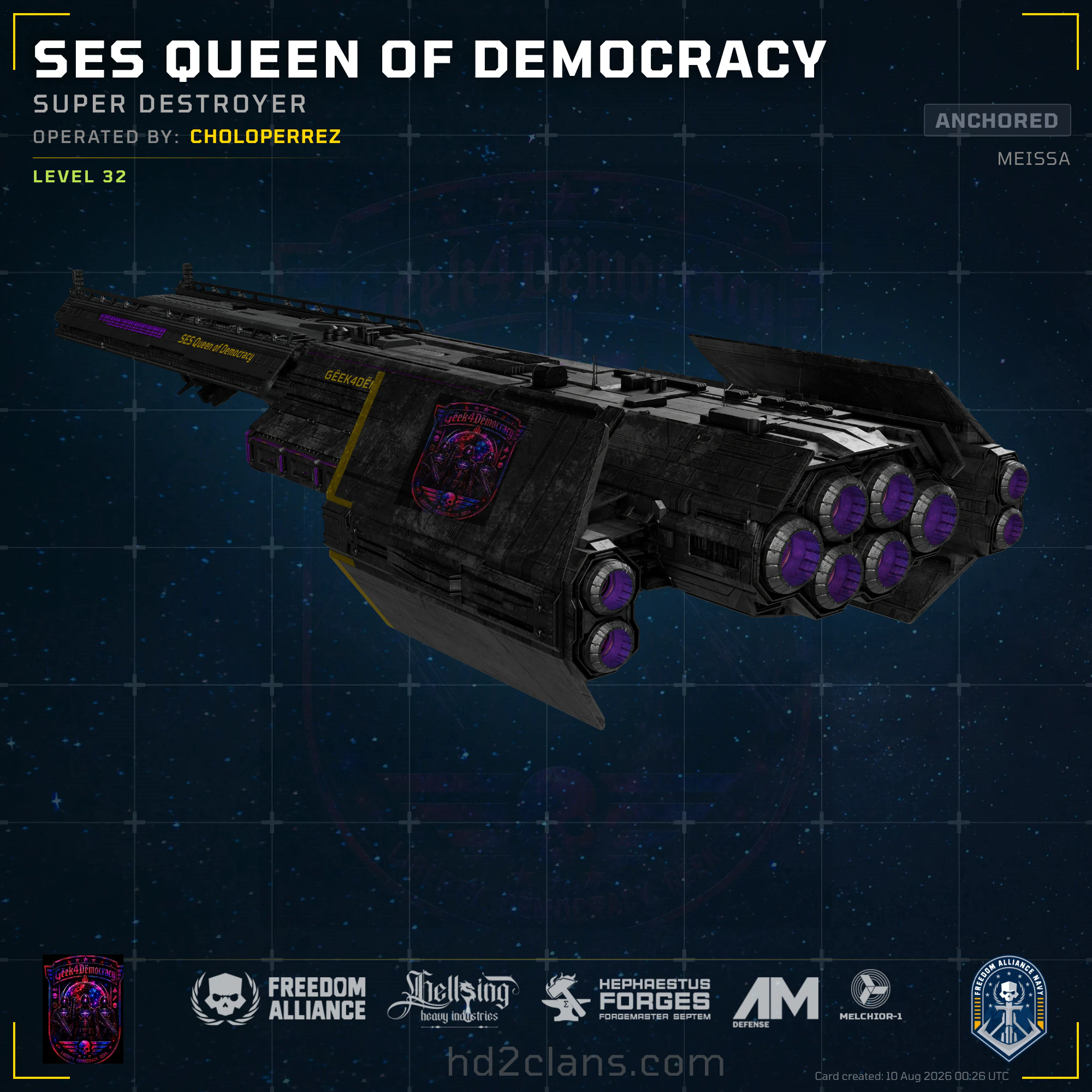 SES Queen of Democracy