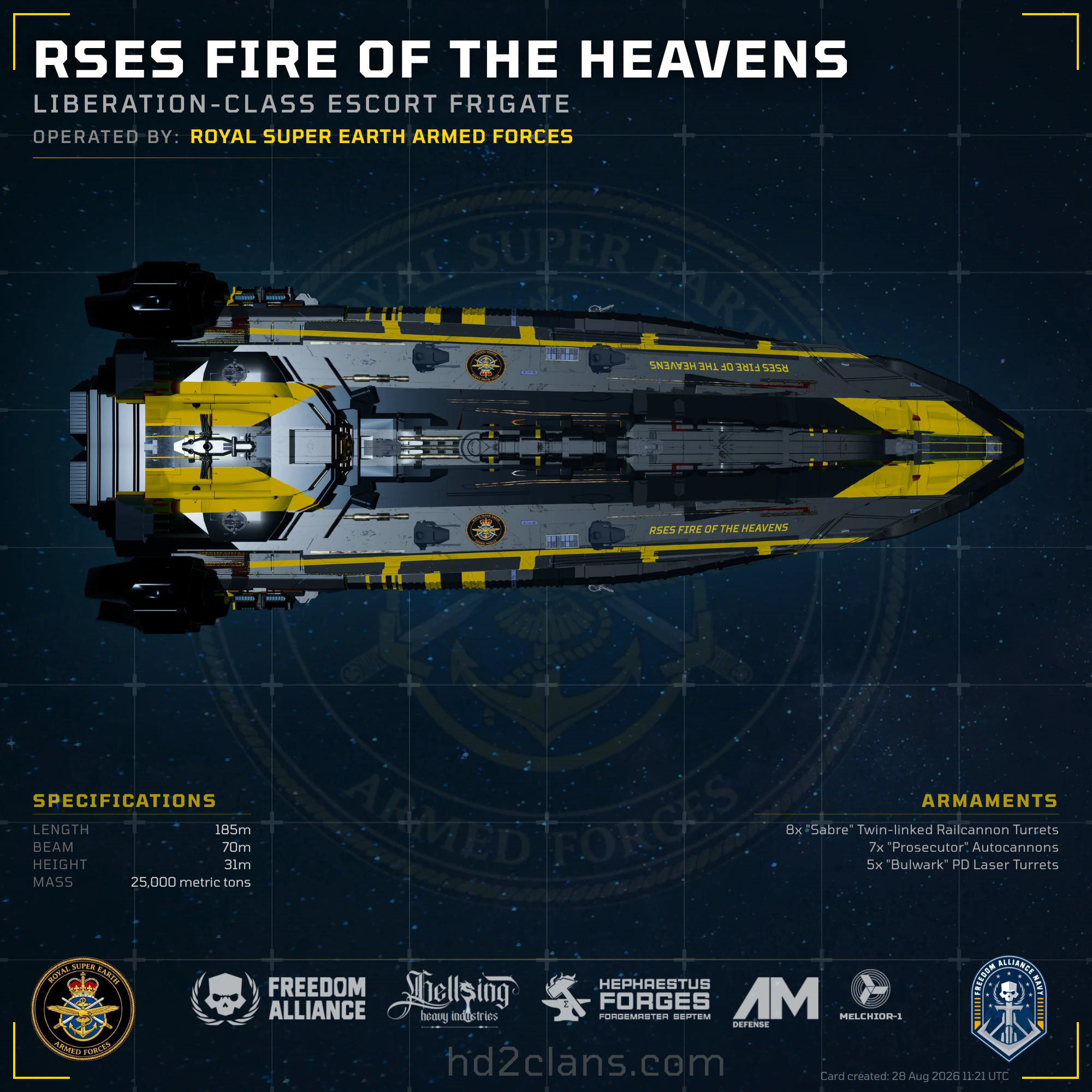 RSES Fire of the Heavens