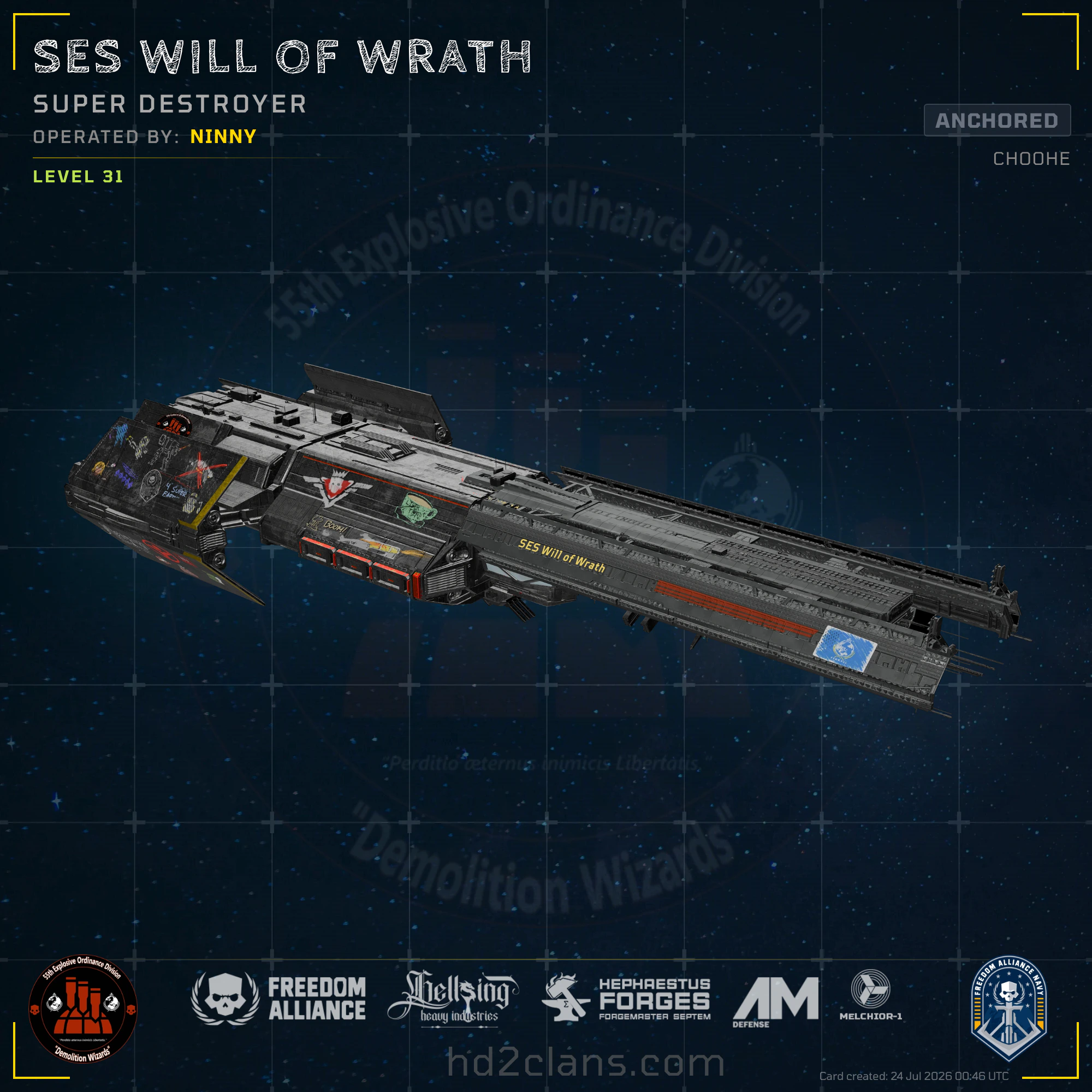 SES Will of Wrath