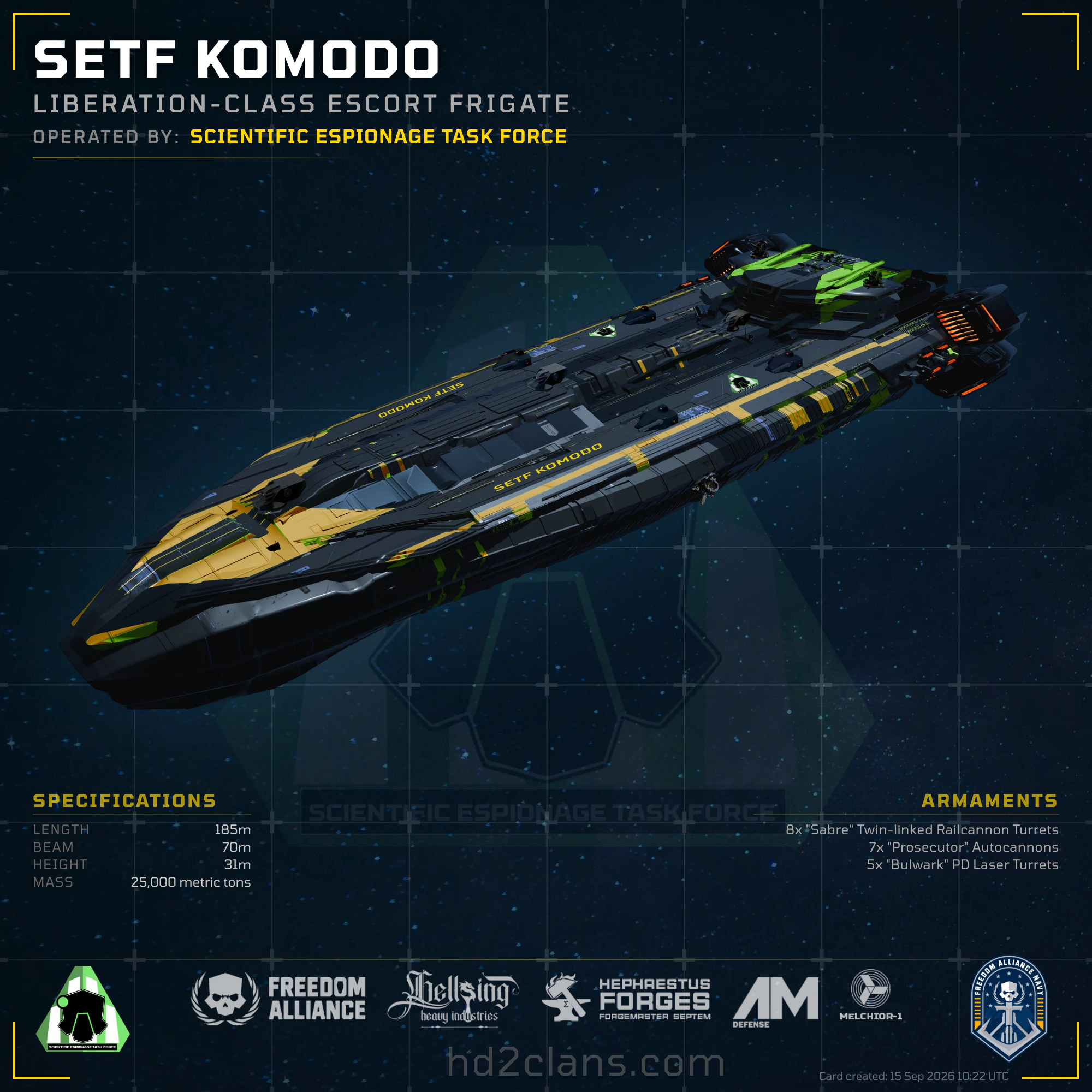 SETF Komodo