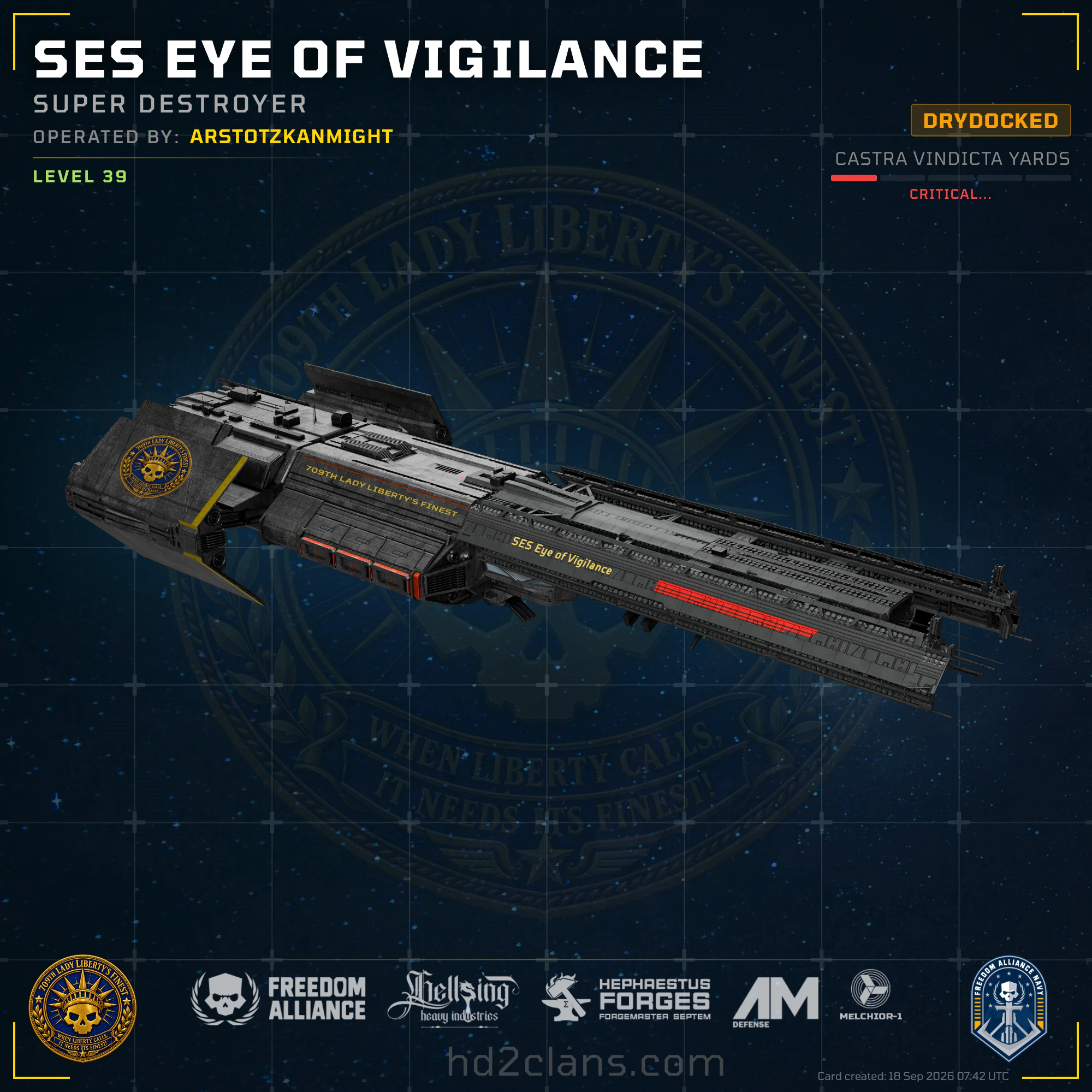 SES Eye of Vigilance