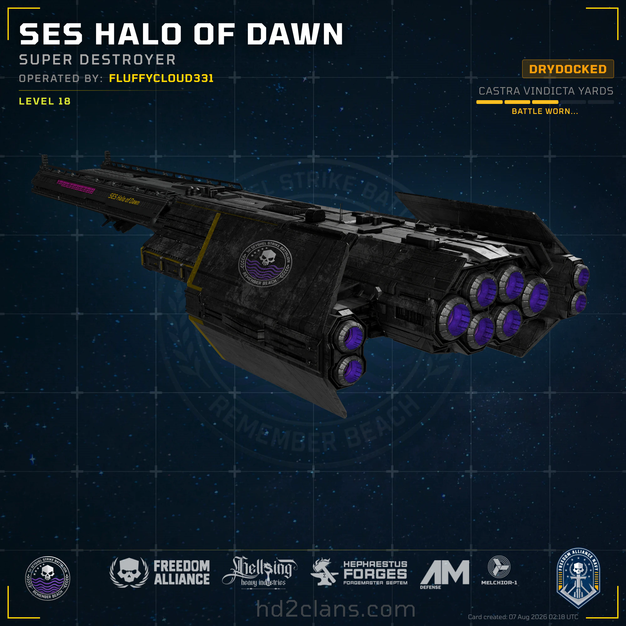 SES Halo of Dawn