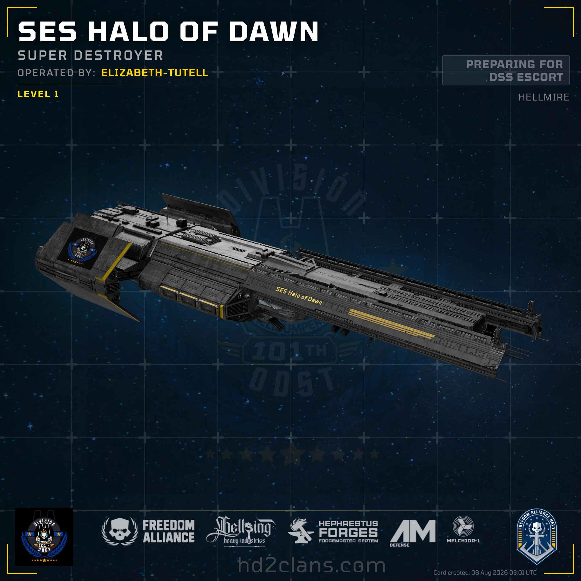 SES Halo of Dawn