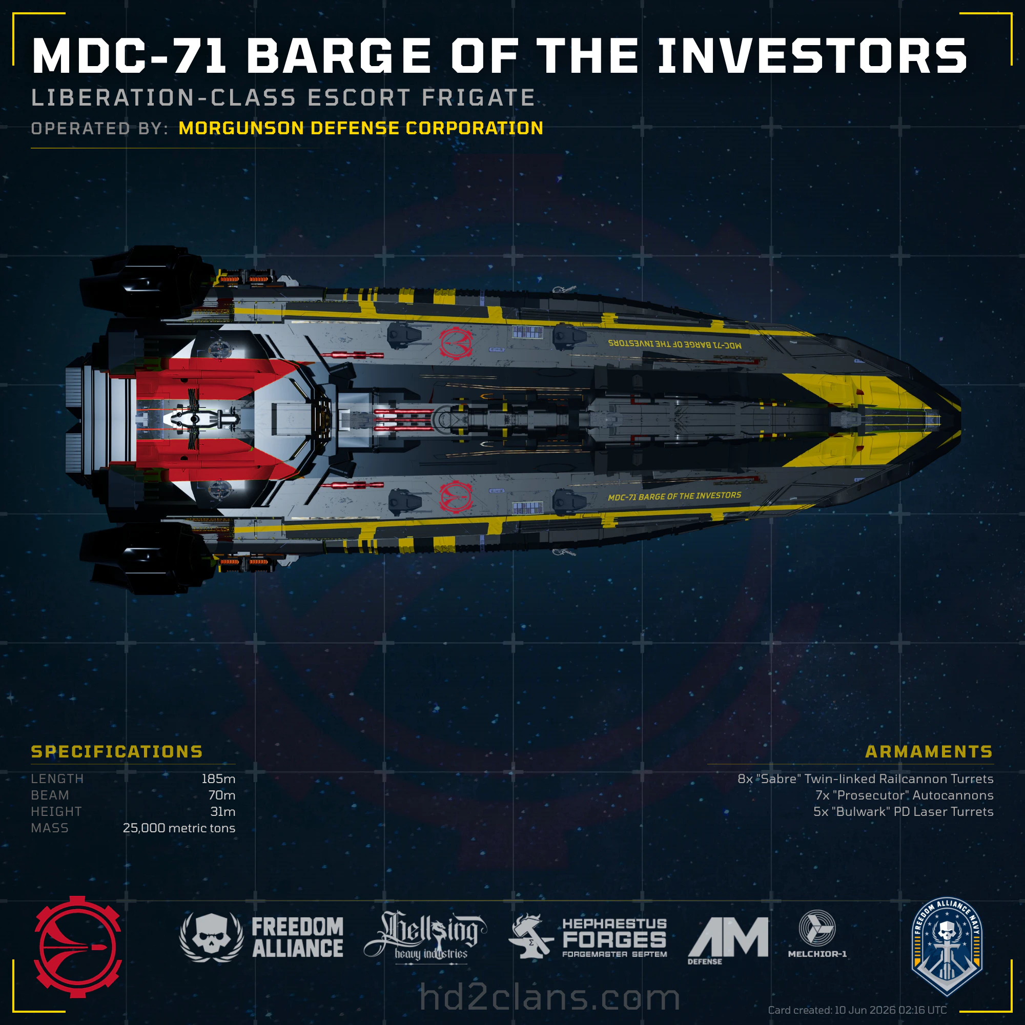 MDC-71 Barge of the Investors