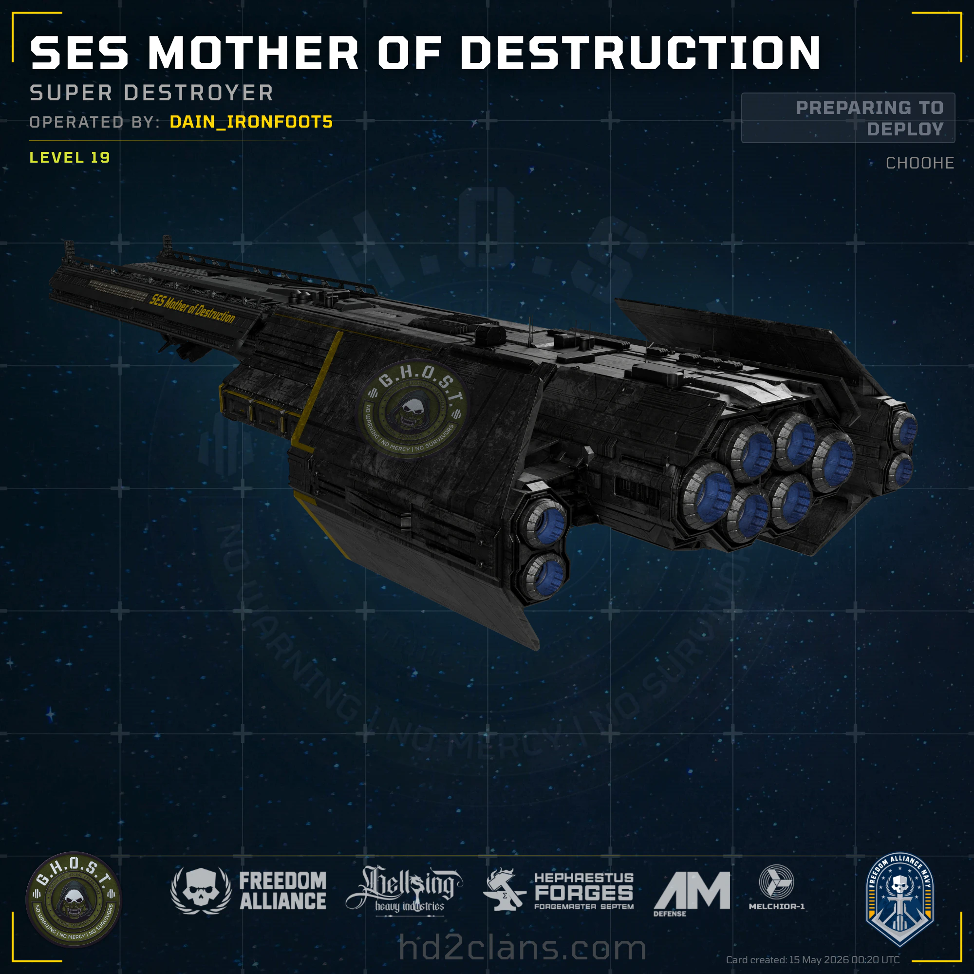 SES Mother of Destruction