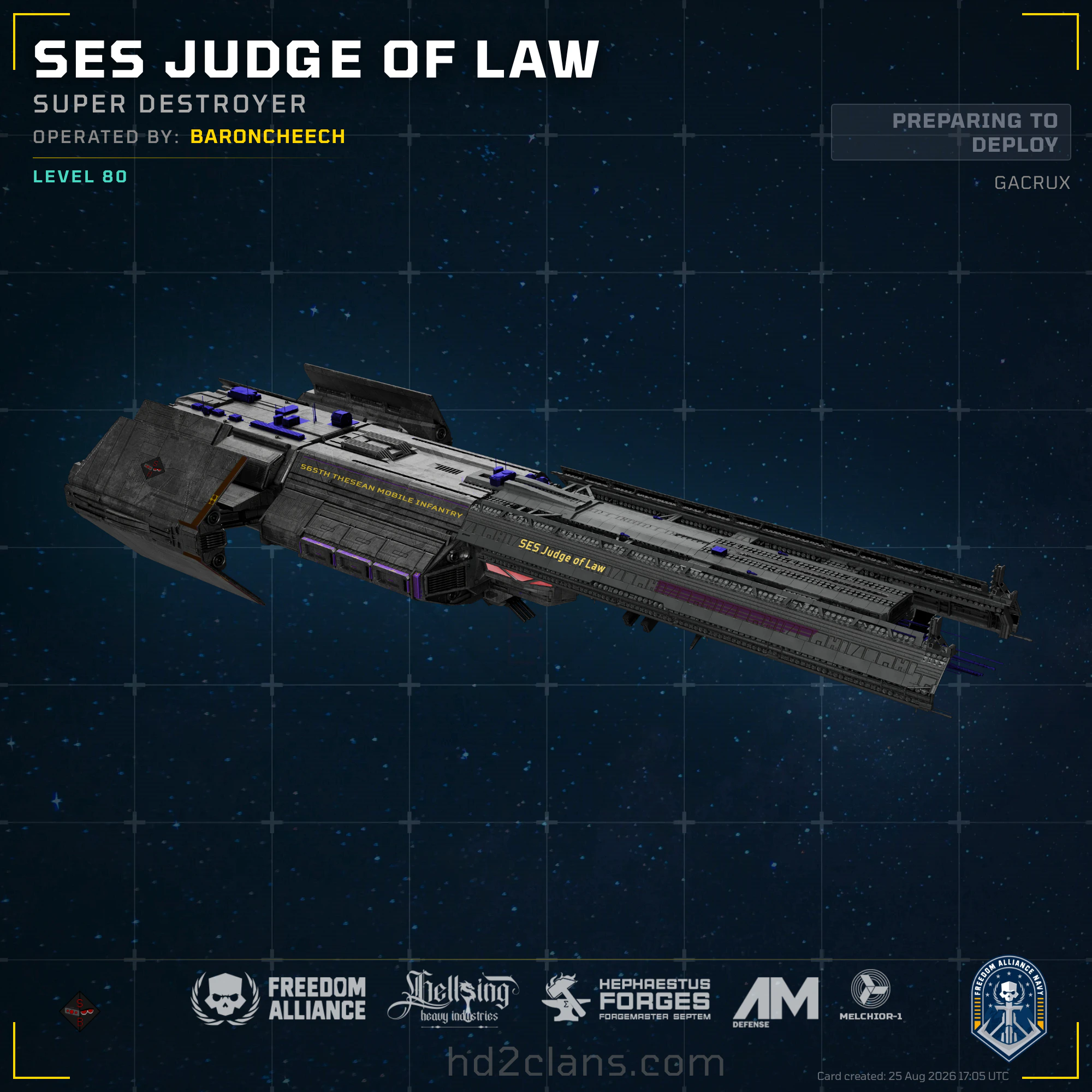 SES Judge of Law