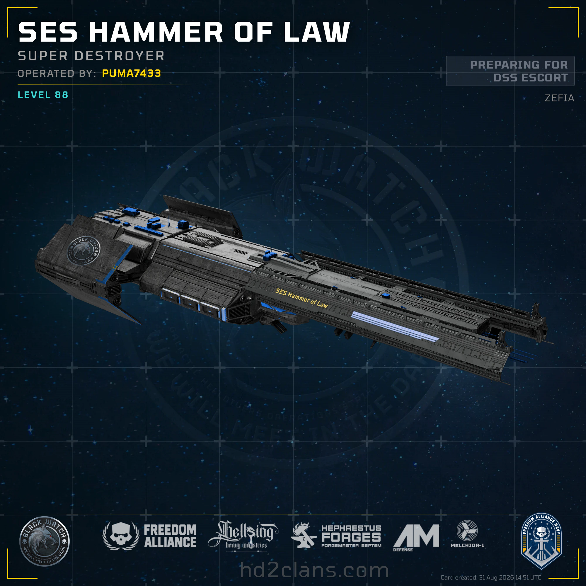 SES Hammer of Law